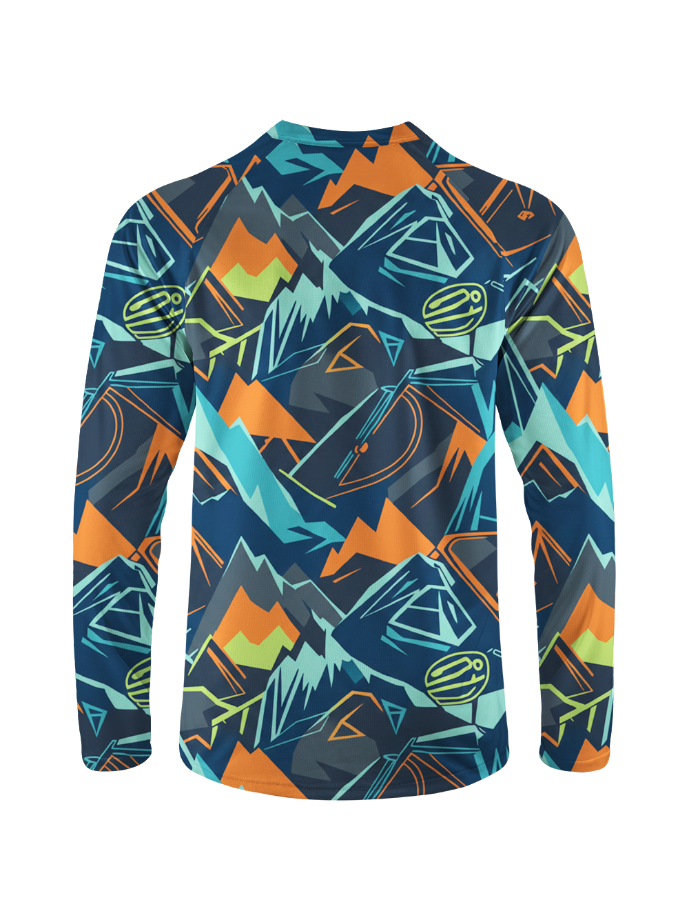 Orionride Track Markings Long Sleeve Downhill Jersey