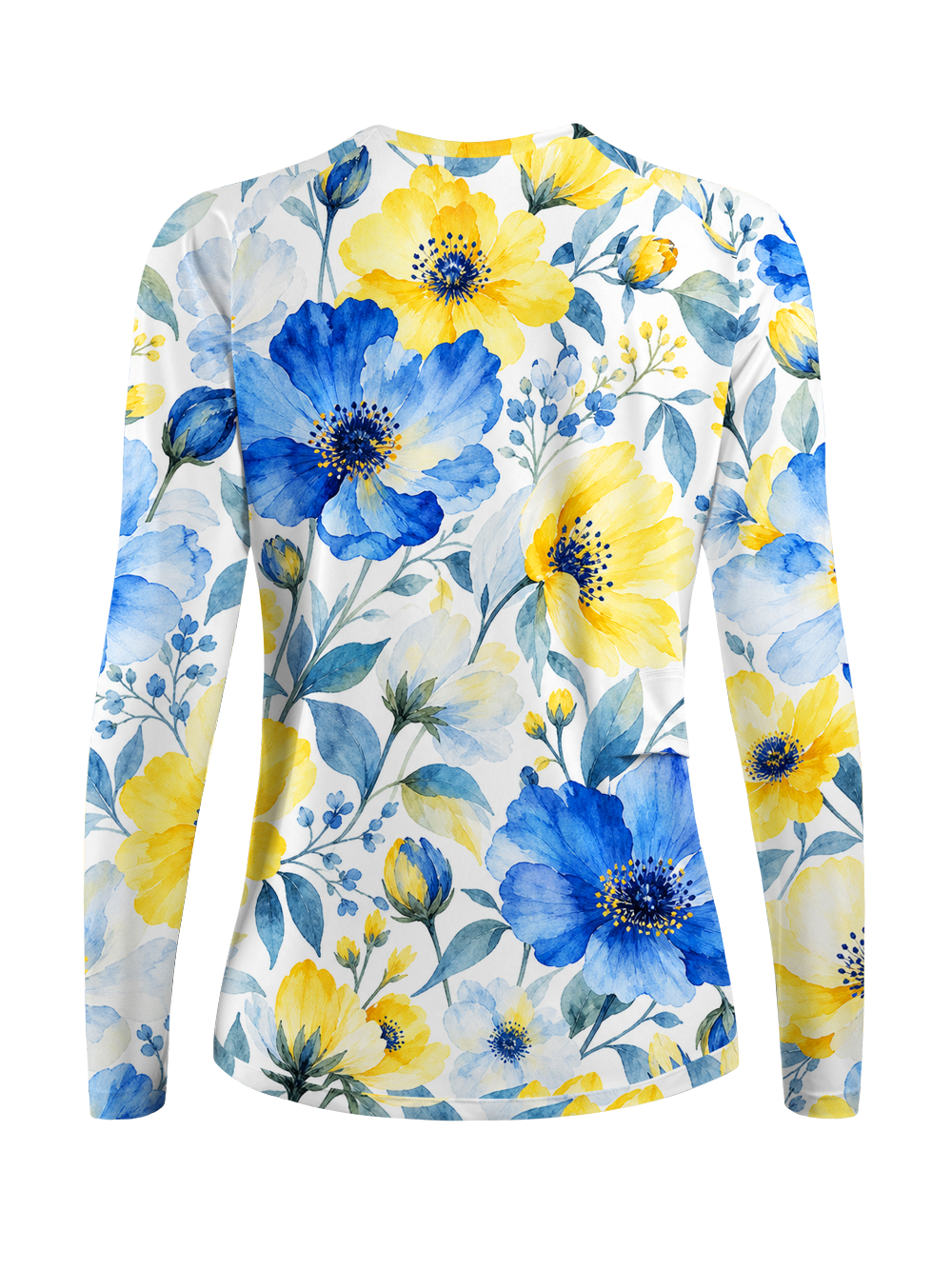 Orionride Sunny Blossoms Women's Quick Dry Downhill Jersey