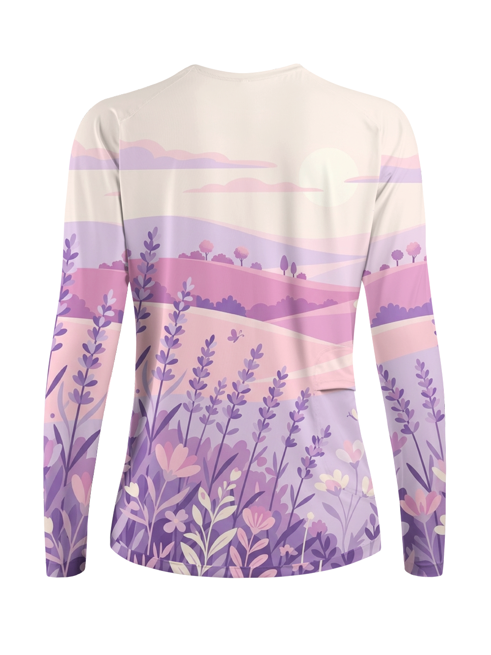Orionride Lavender Sunset Women's Quick Dry Downhill Jersey