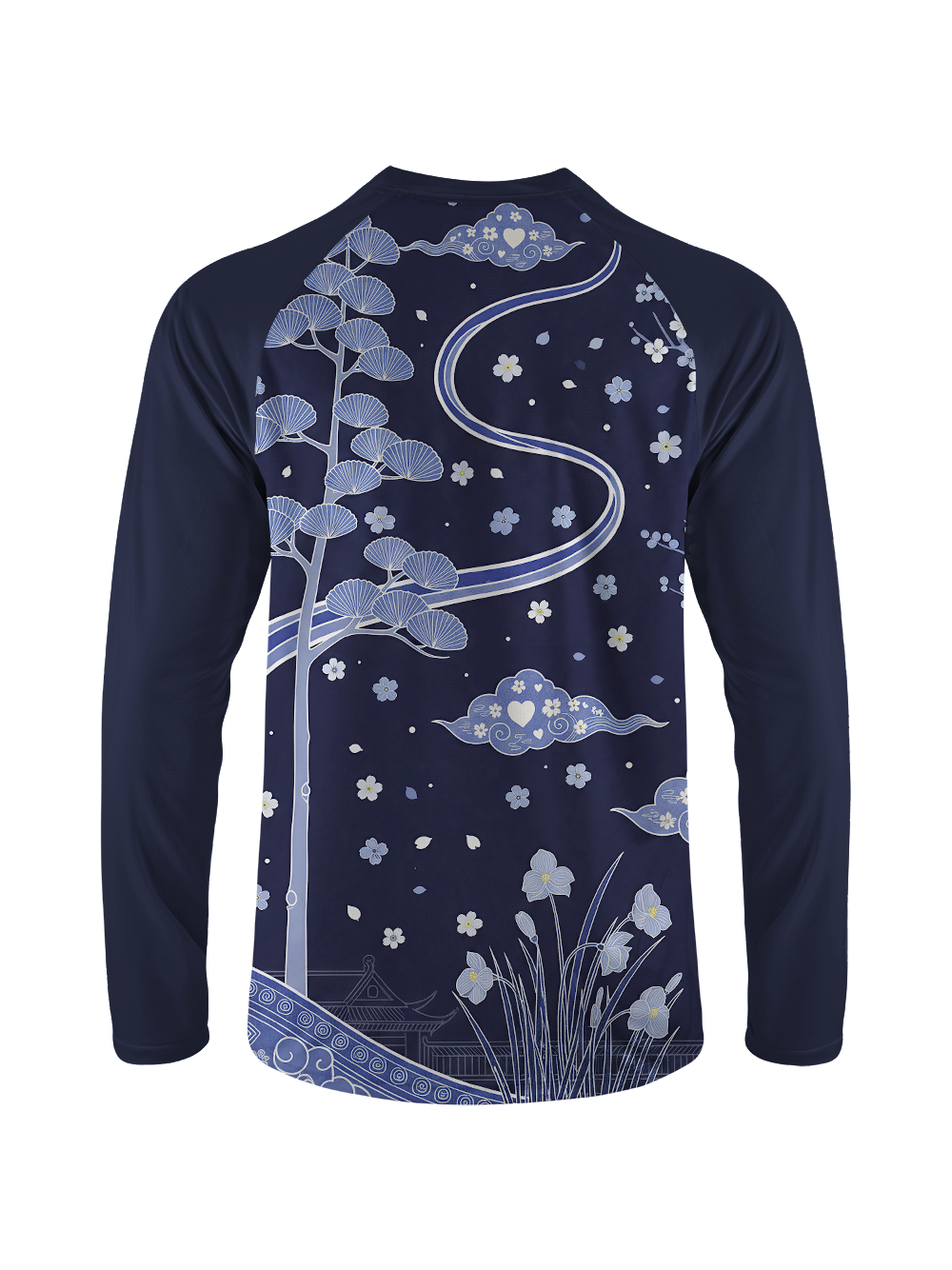 Orionride Ginkgo Tree Long Sleeve Downhill Jersey