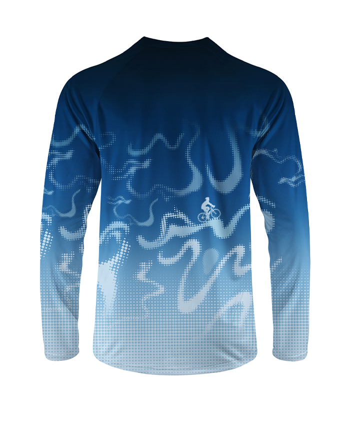 Orionride Virtual Contours Long Sleeve Downhill Jersey