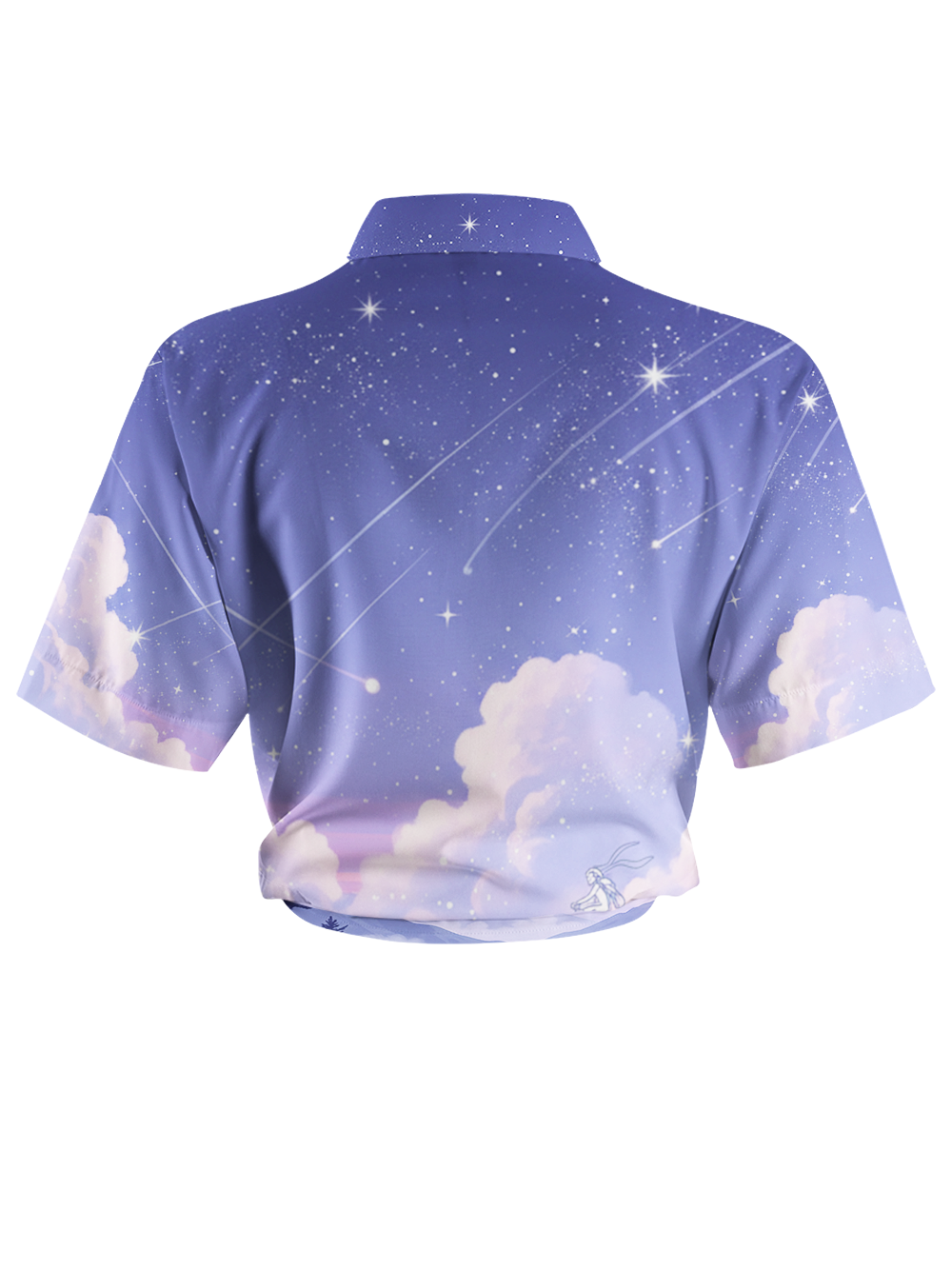 Orionride Meteor Shower Zipper Pockets Ultra Lightweight Short Sleeves Women's Gravel Shirt