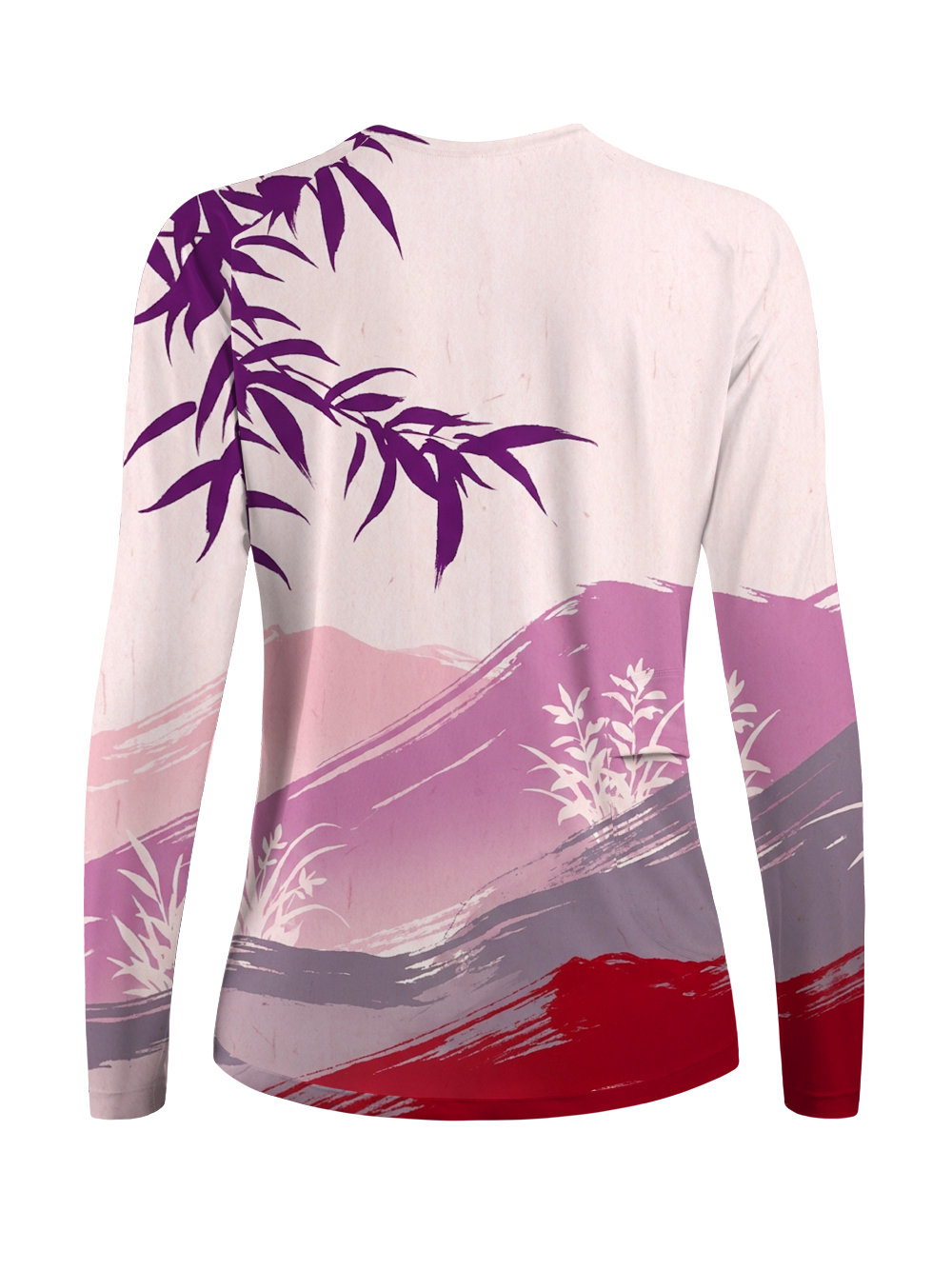 Orionride Purple Bamboo Hill Women's Quick Dry Downhill Jersey