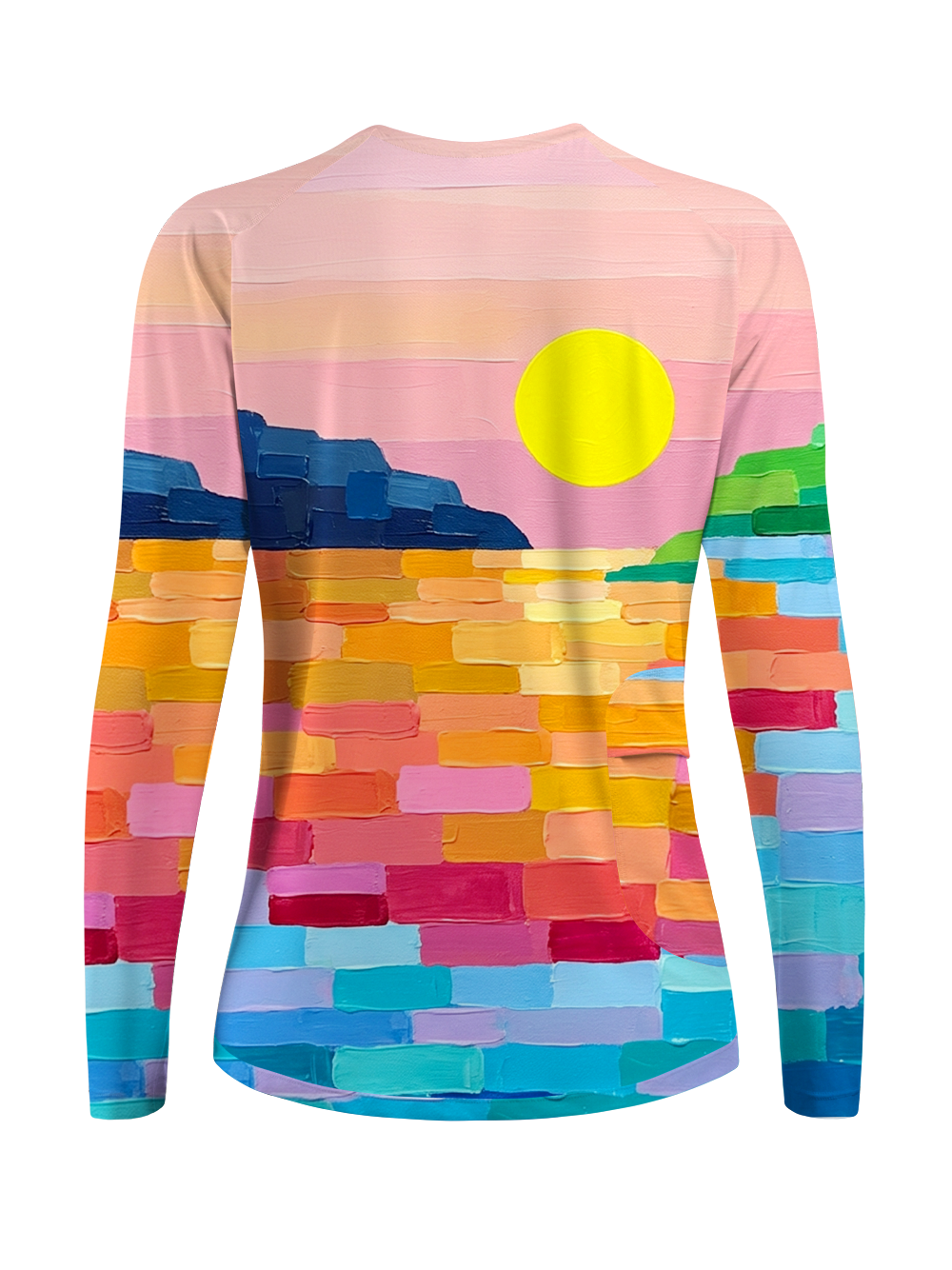 Orionride Oil Sunset Women's Quick Dry Downhill Jersey