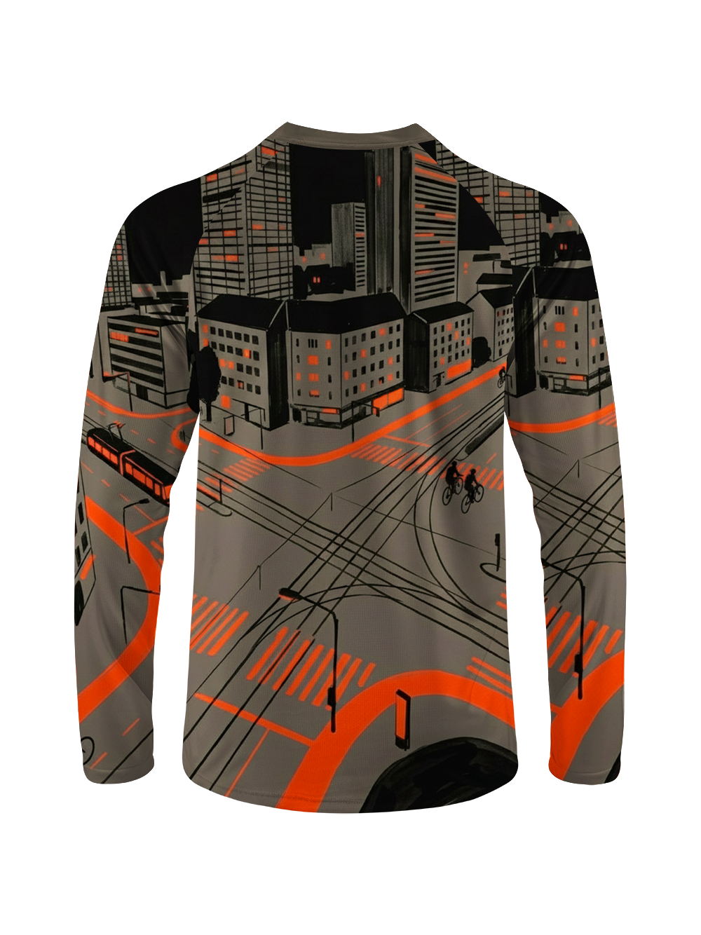 Orionride City Intersection Long Sleeve Downhill Jersey