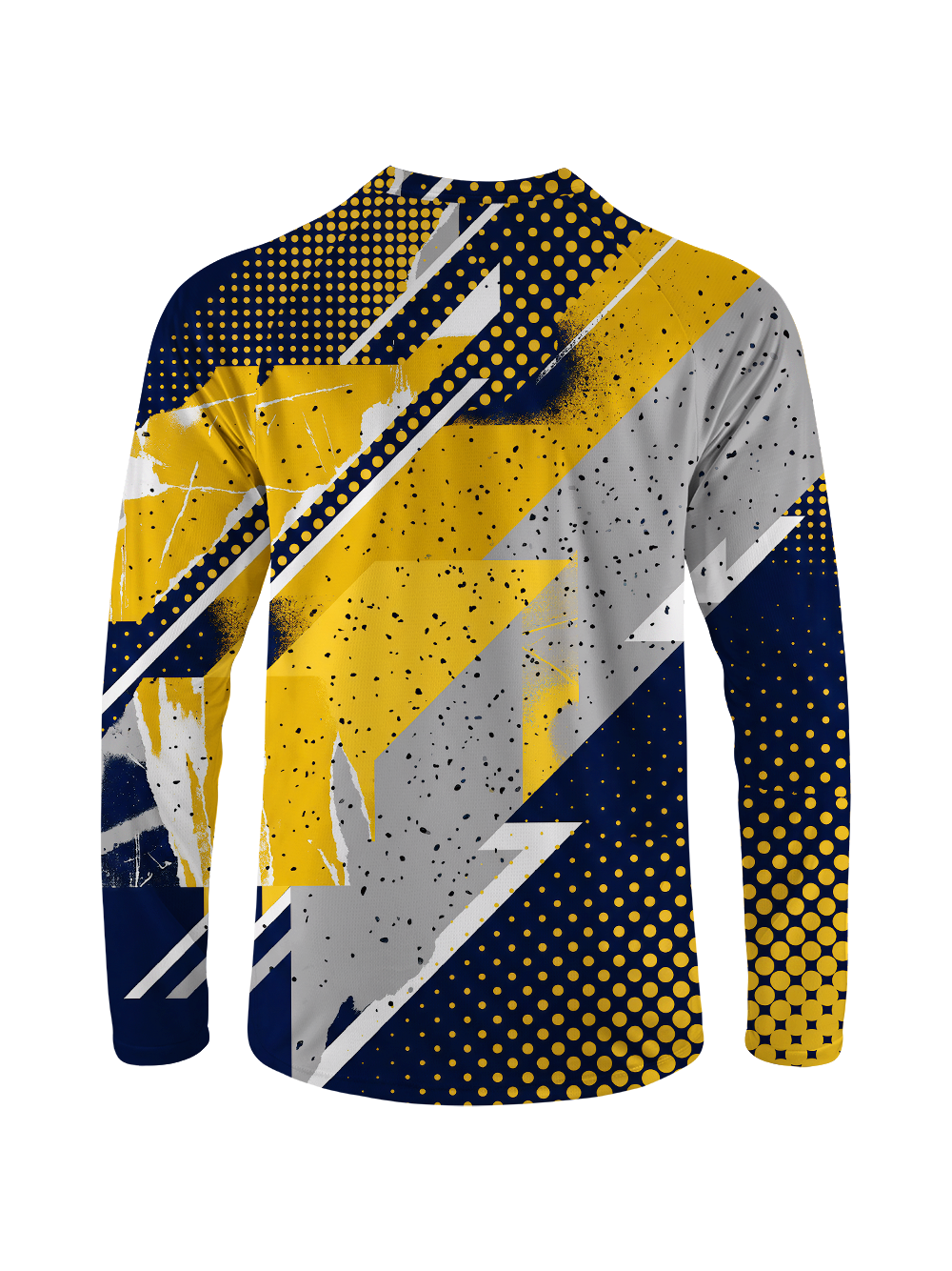 Orionride Halftone Dots Long Sleeve Downhill Jersey