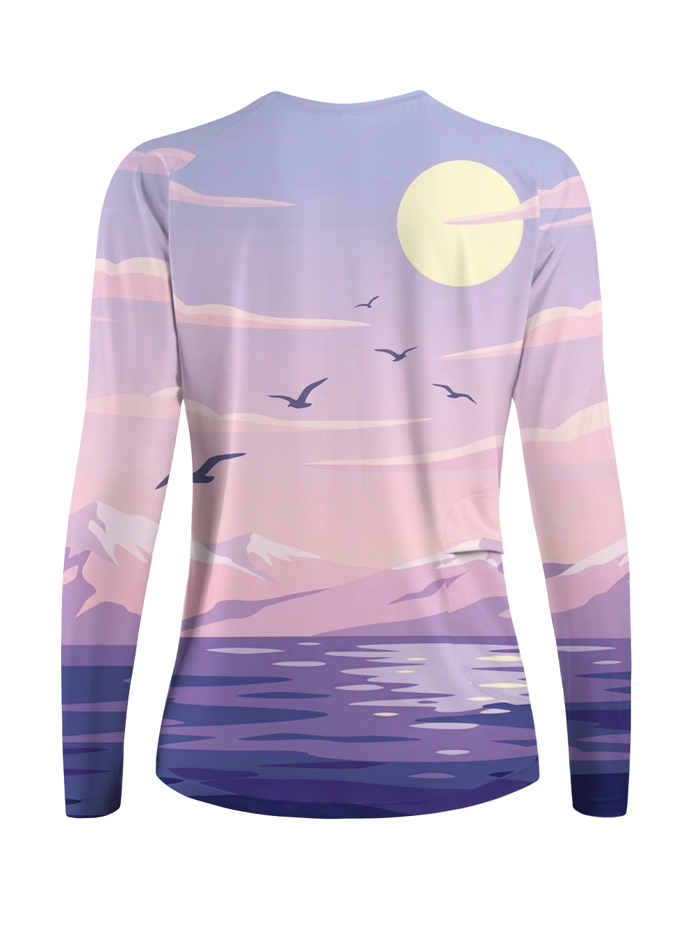 Orionride Twilight Lake View Women's Quick Dry Downhill Jersey