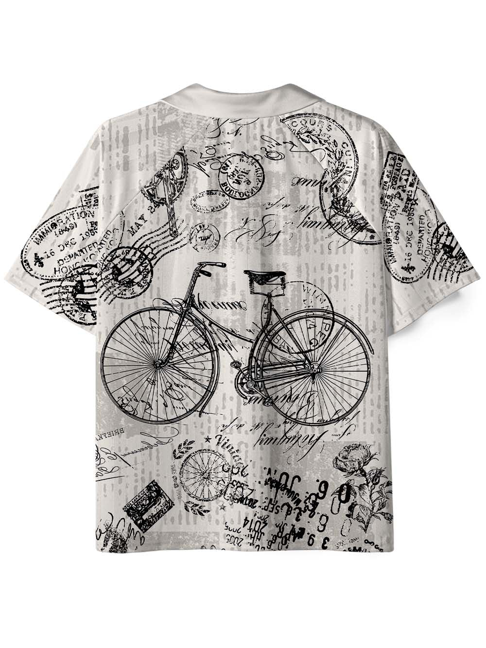Orionride Nostalgic Bicycle Collar Mesh Jersey