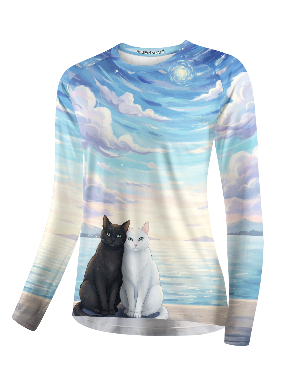 Orionride Couple Cats Women's Quick Dry Downhill Jersey