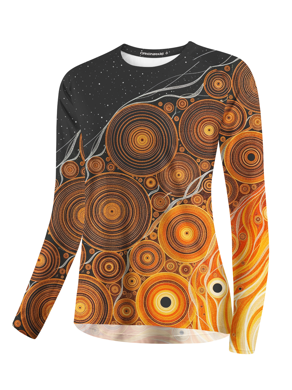 Orionride Concentric Rings Women's Quick Dry Downhill Jersey