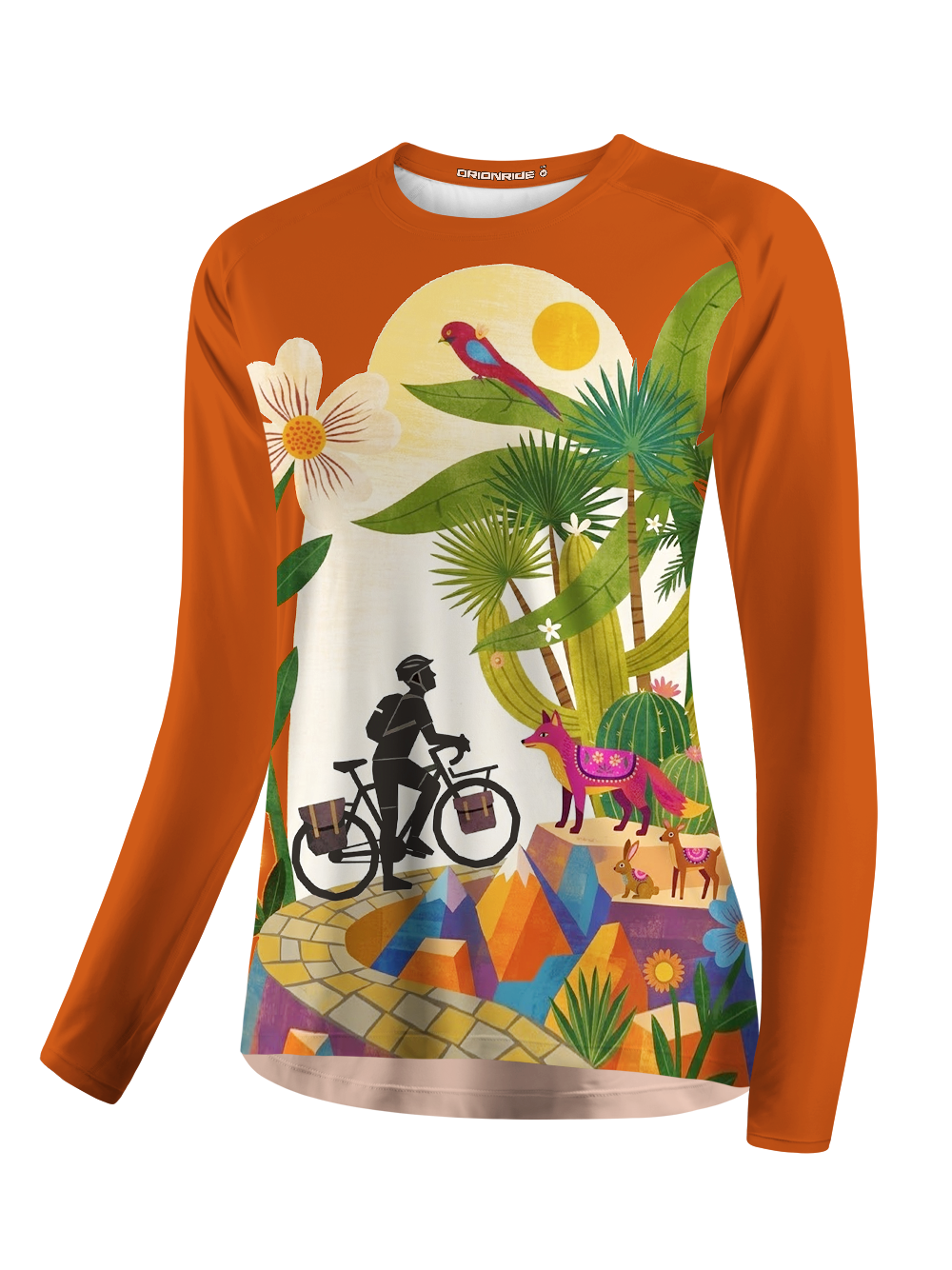 Orionride Cycling Decorative Painting Women's Quick Dry Downhill Jersey