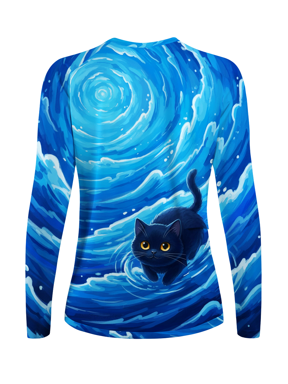 Orionride Ocean Whirlpool Women's Quick Dry Downhill Jersey