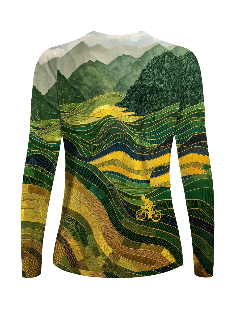 Orionride Field Scenery Women's Quick Dry Downhill Jersey