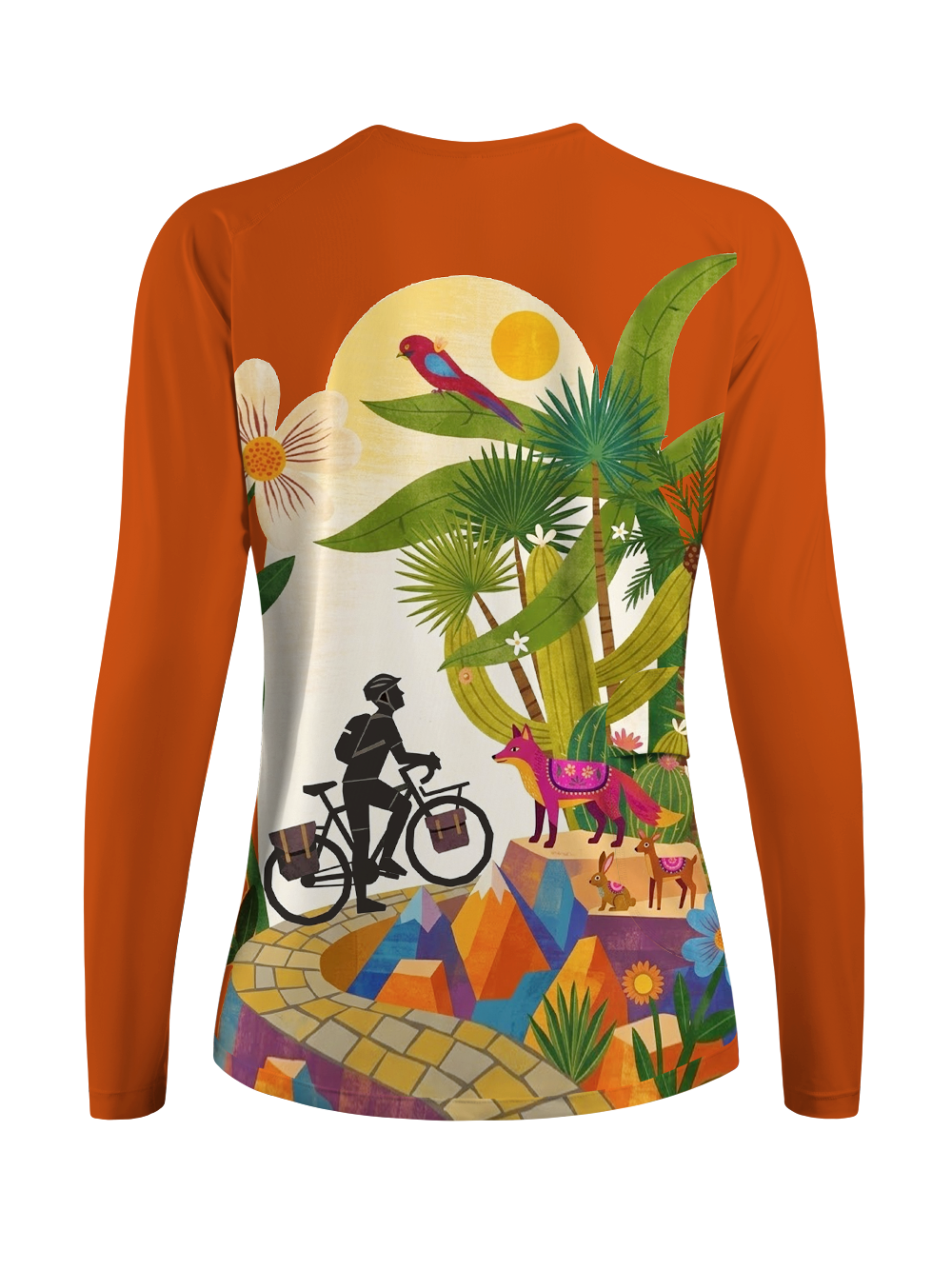 Orionride Cycling Decorative Painting Women's Quick Dry Downhill Jersey