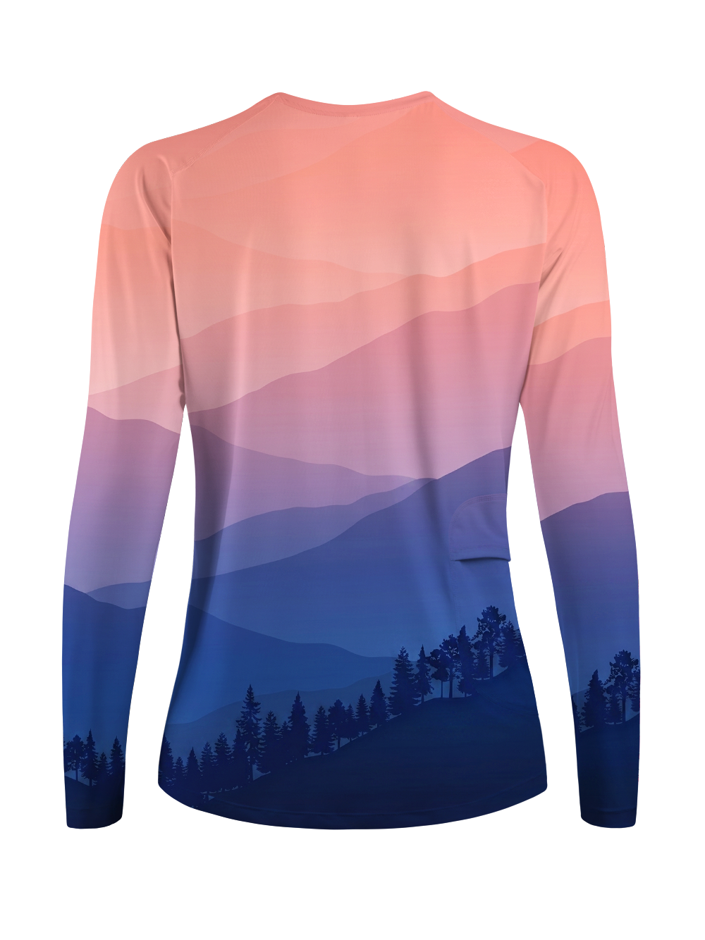 Orionride Sunset Mountain View Women's Quick Dry Downhill Jersey