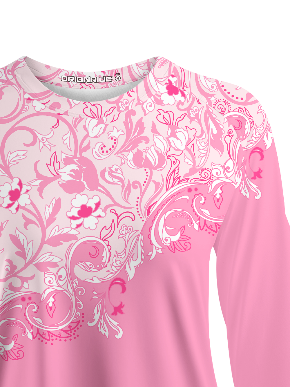 Orionride Pink Ribbon Women's Quick Dry Downhill Jersey