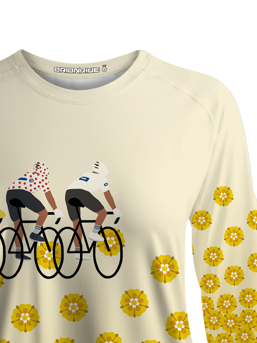 Orionride Pedal To The Bloom Women's Quick Dry Downhill Jersey