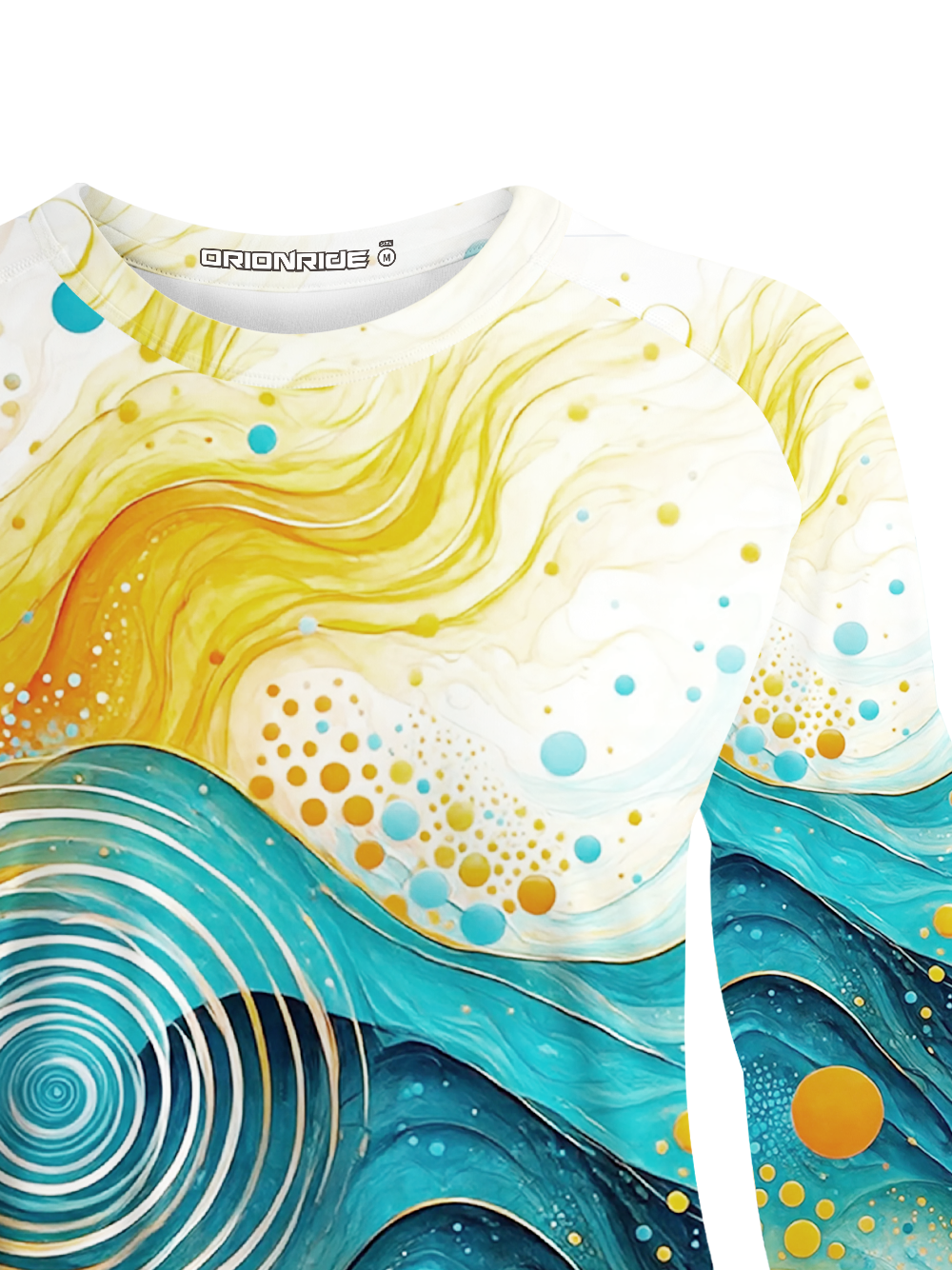 Orionride Water Droplet Vortex Women's Quick Dry Downhill Jersey