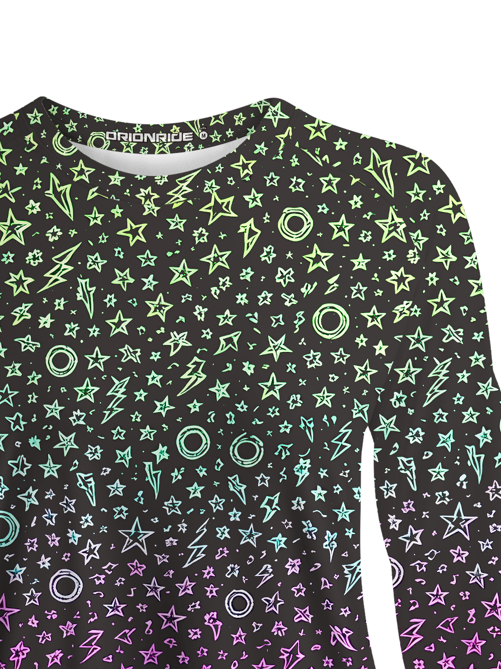 Orionride Aurora Starry Sky Women's Quick Dry Downhill Jersey
