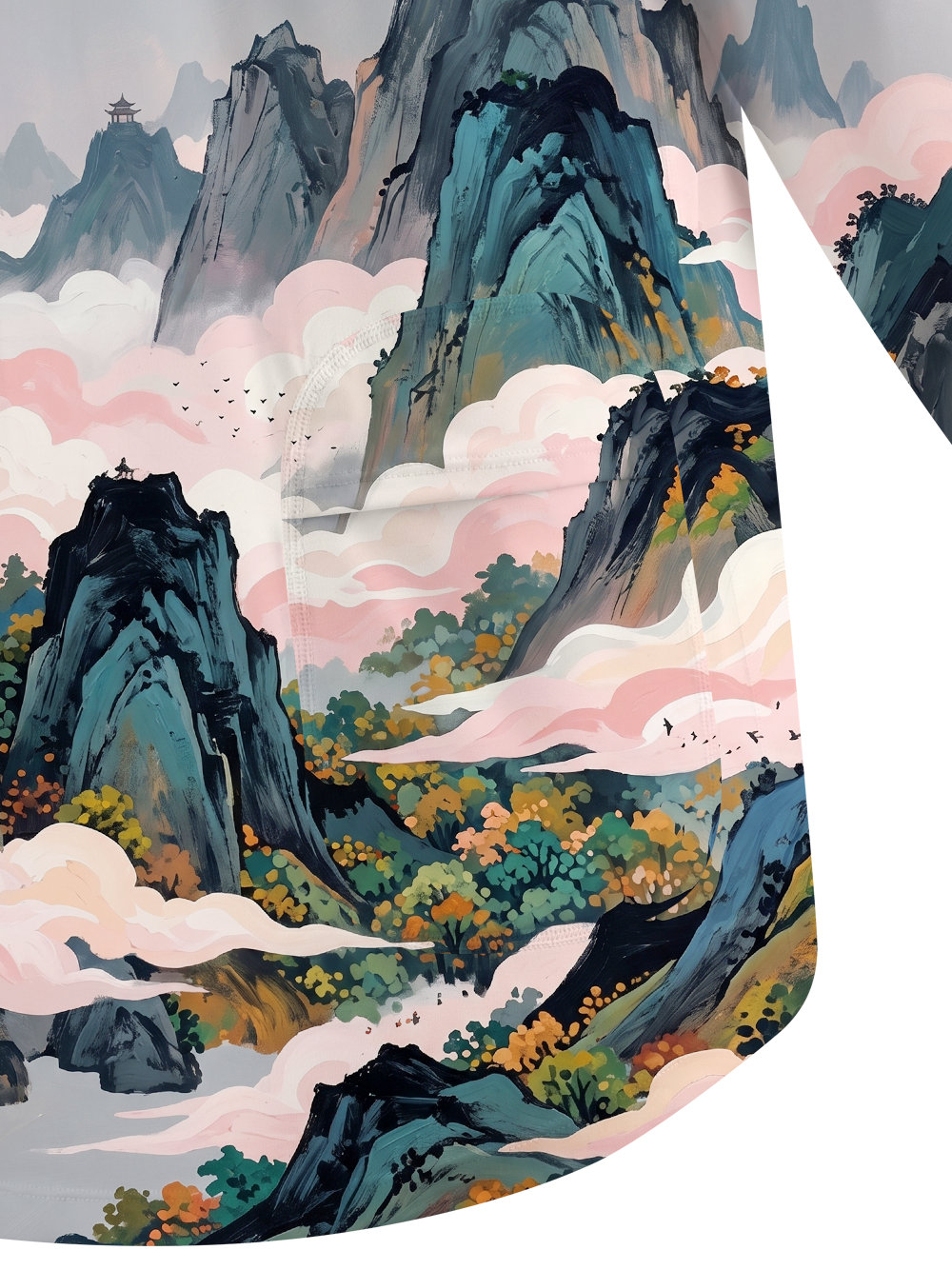 Orionride Oil Painting Of Mountains Women's Quick Dry Downhill Jersey