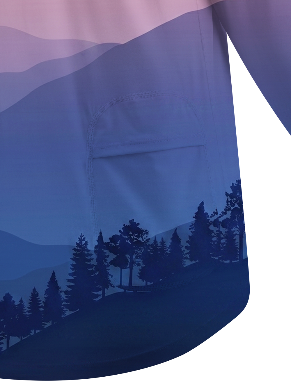 Orionride Sunset Mountain View Women's Quick Dry Downhill Jersey