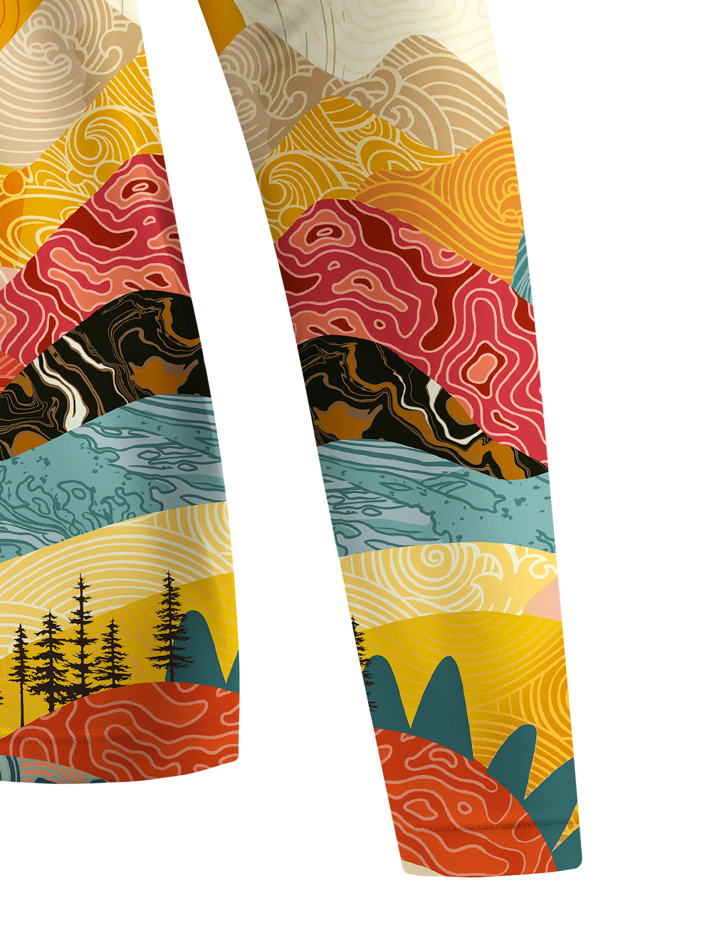 Orionride Waves And Peaks Women's Quick Dry Downhill Jersey
