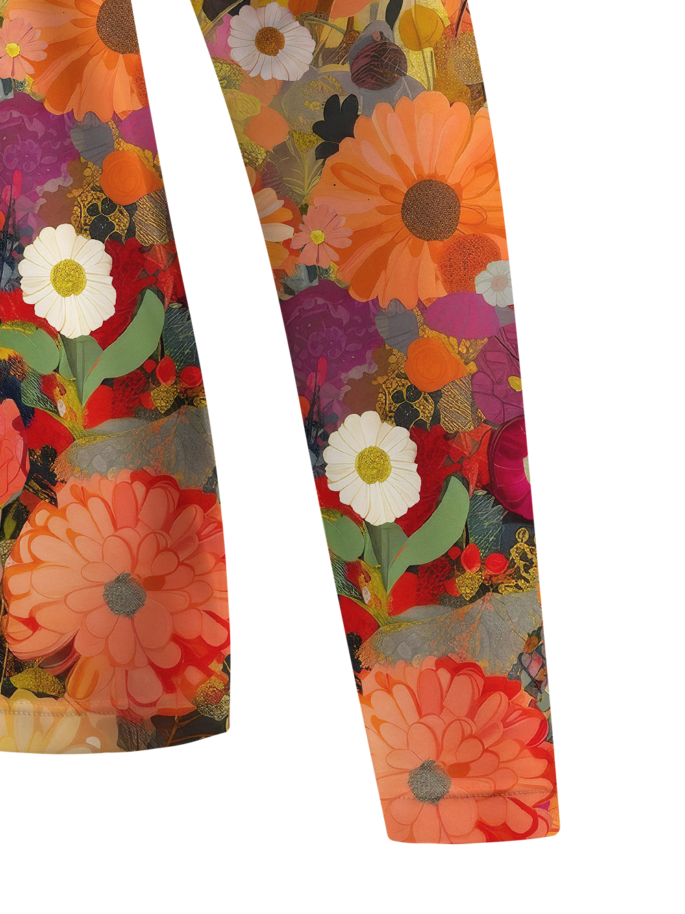 Orionride Cat In The Flower Bushes Women's Quick Dry Downhill Jersey