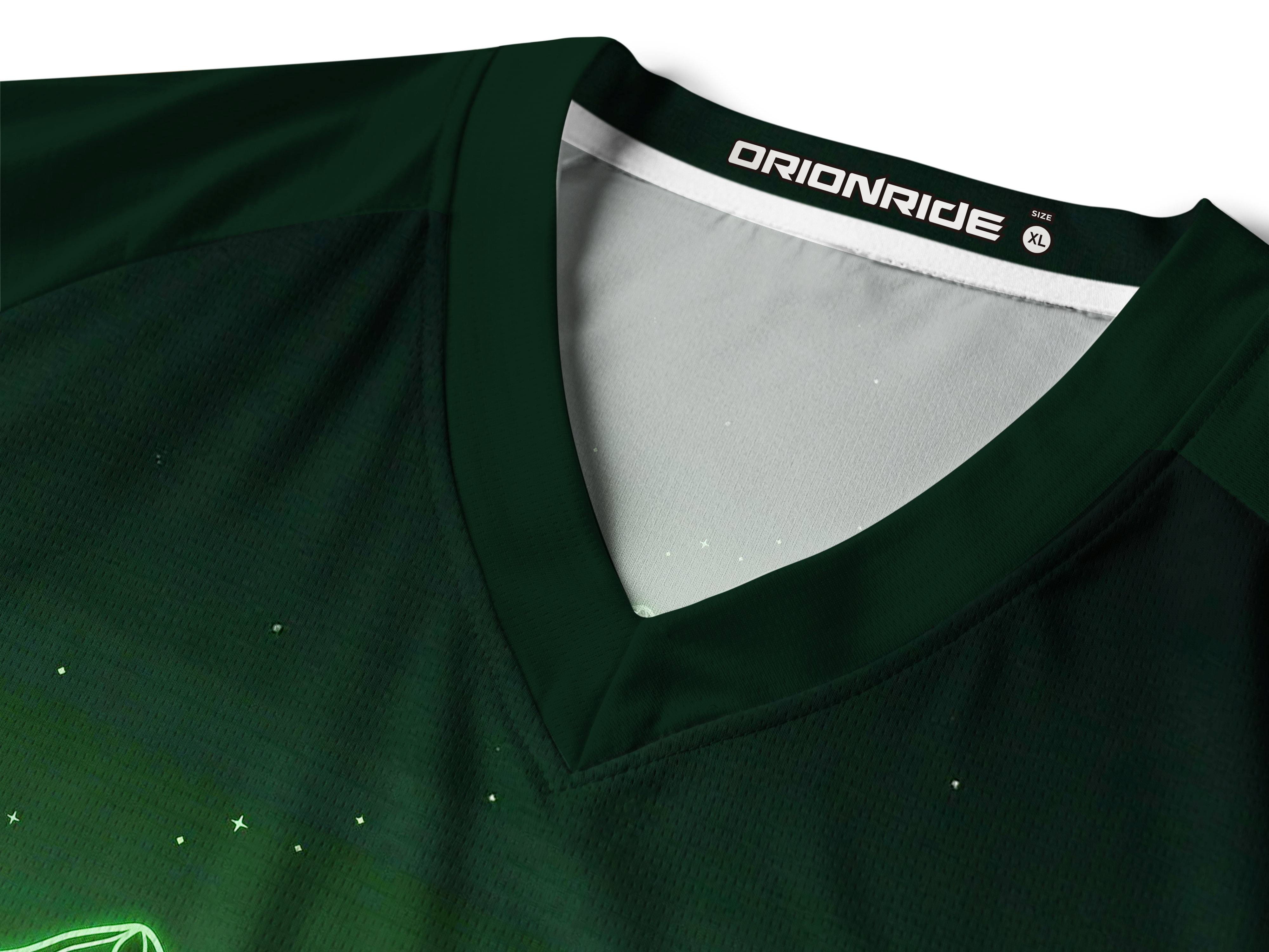 Orionride Green Forest Long Sleeve Downhill Jersey