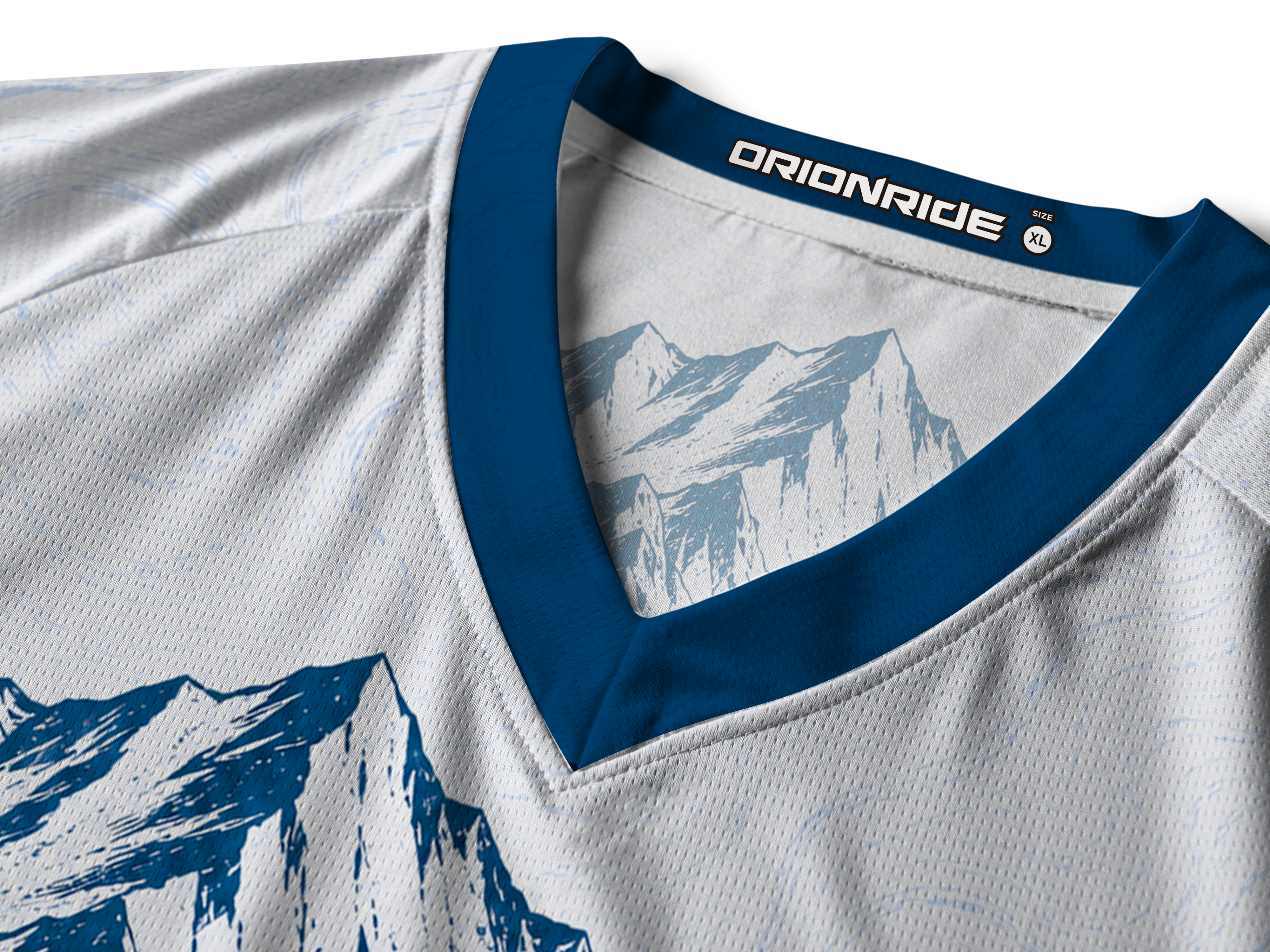 Orionride Tall Pine Forest Long Sleeve Downhill Jersey