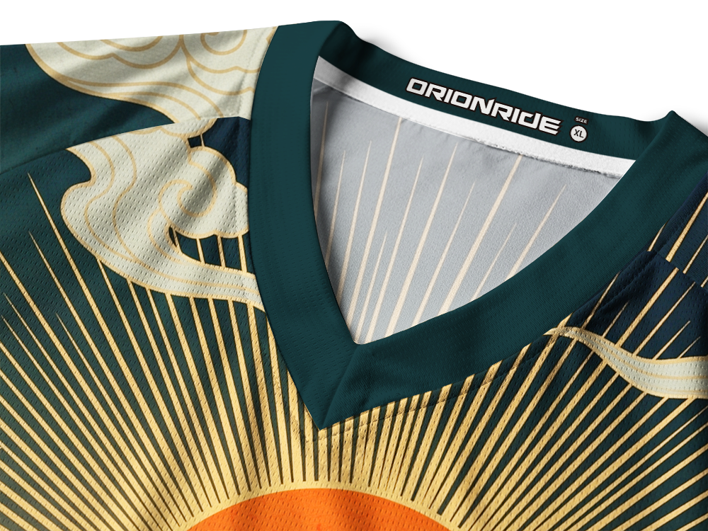 Orionride Golden Mountain Under The Sun Long Sleeve Downhill Jersey