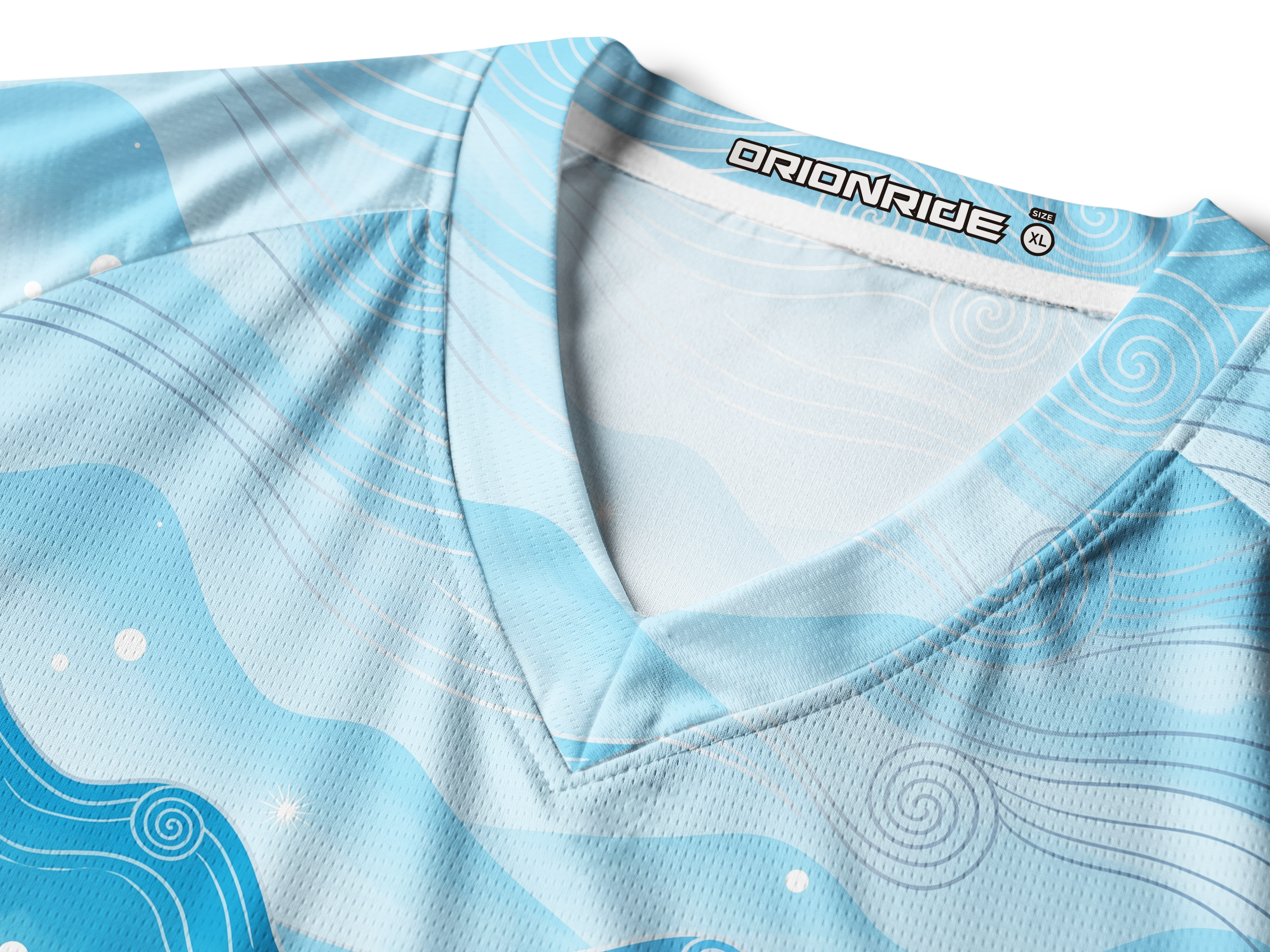 Orionride Wave Texture Long Sleeve Downhill Jersey