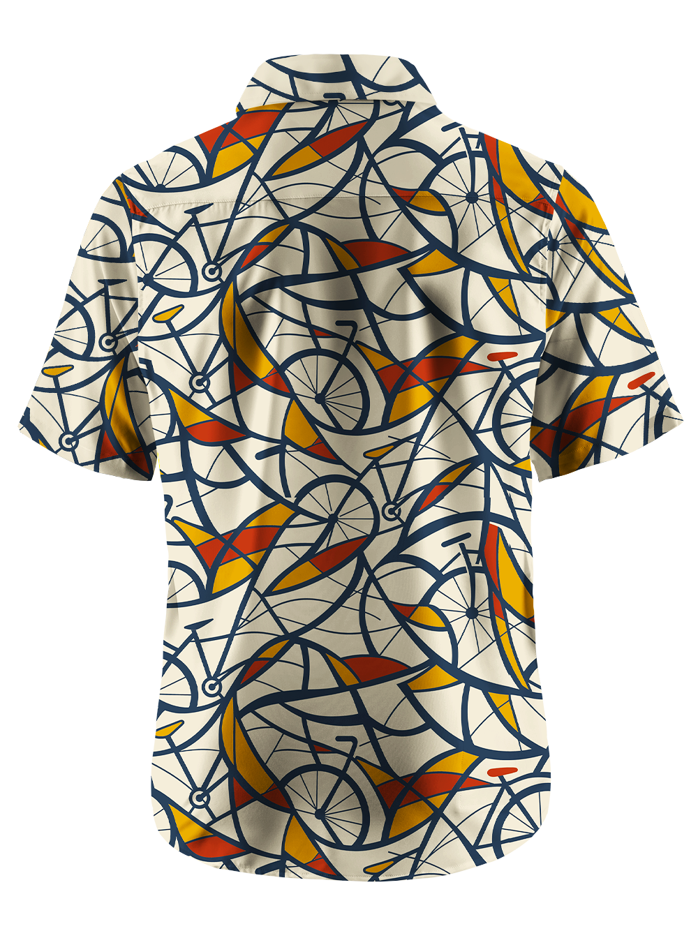 Orionride Bike Geometry Zipper Pockets Ultra Lightweight Short Sleeves Gravel Shirt