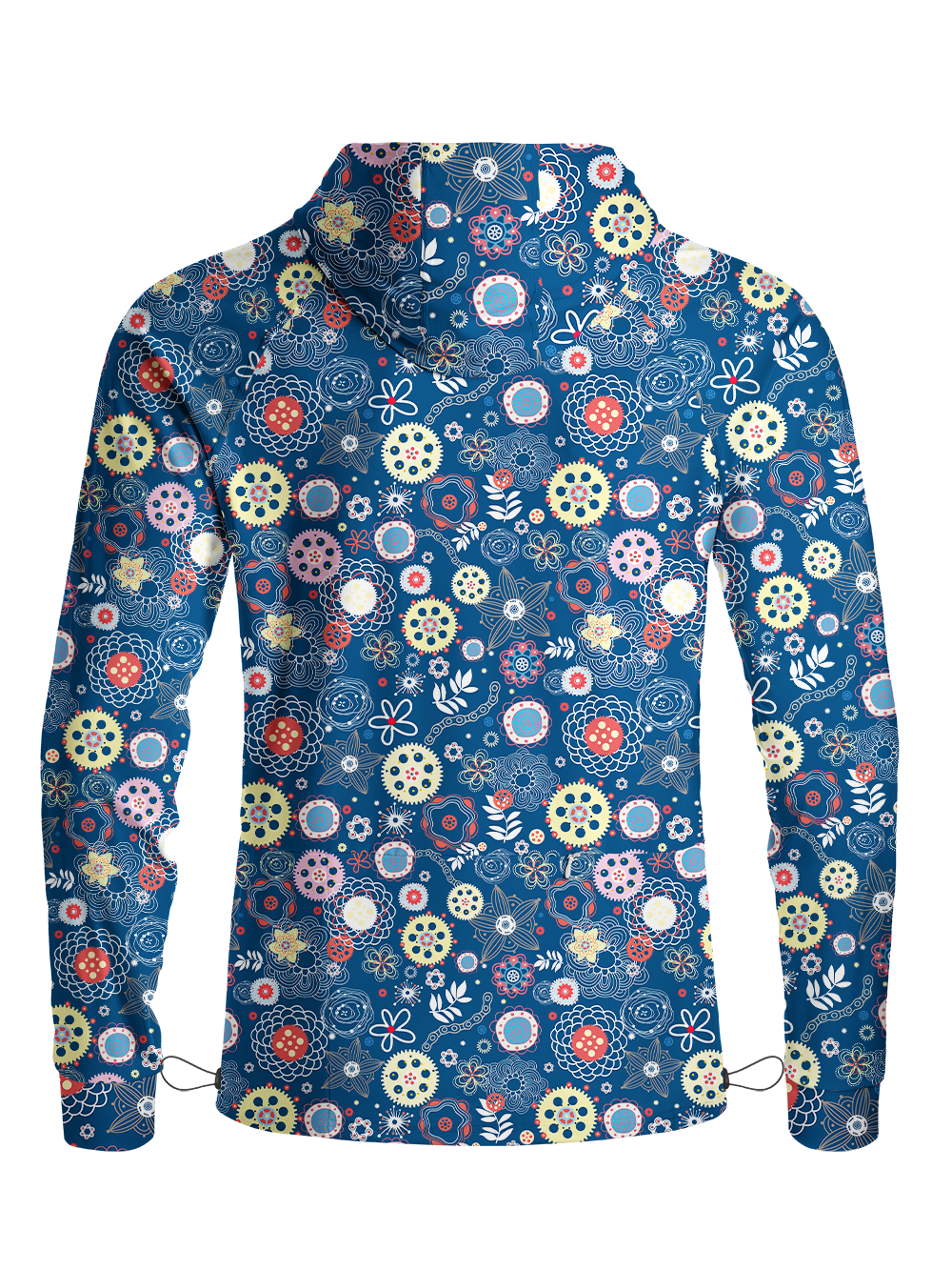 Orionride High Energy Gear Long Sleeve Cycling Hoodie Shirt
