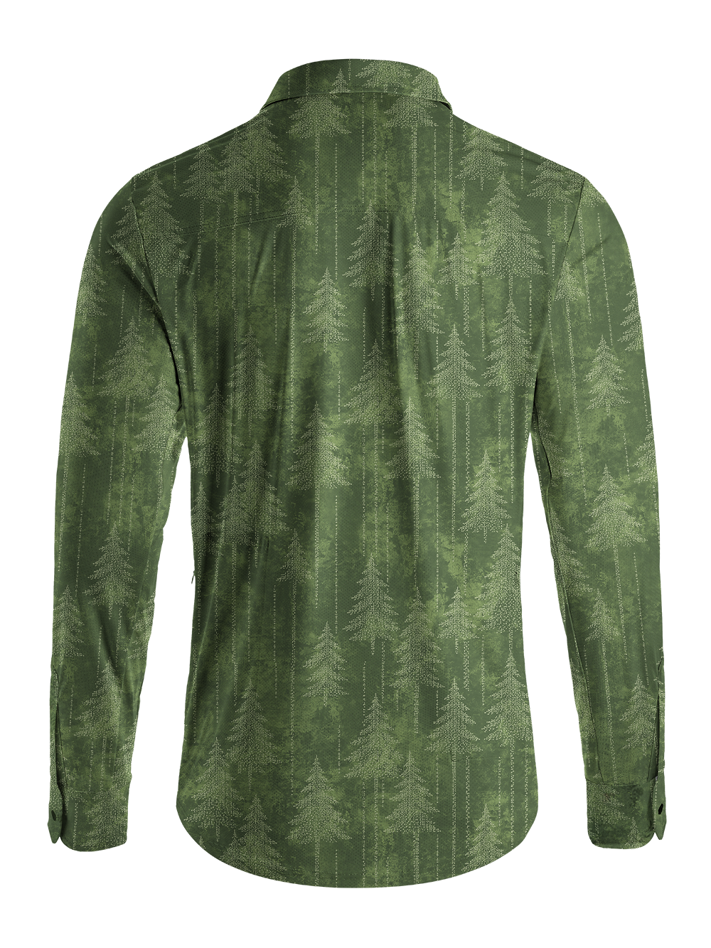 Orionride Misty Pine Men's Stretchy Breathable Long Sleeve Gravel Shirt