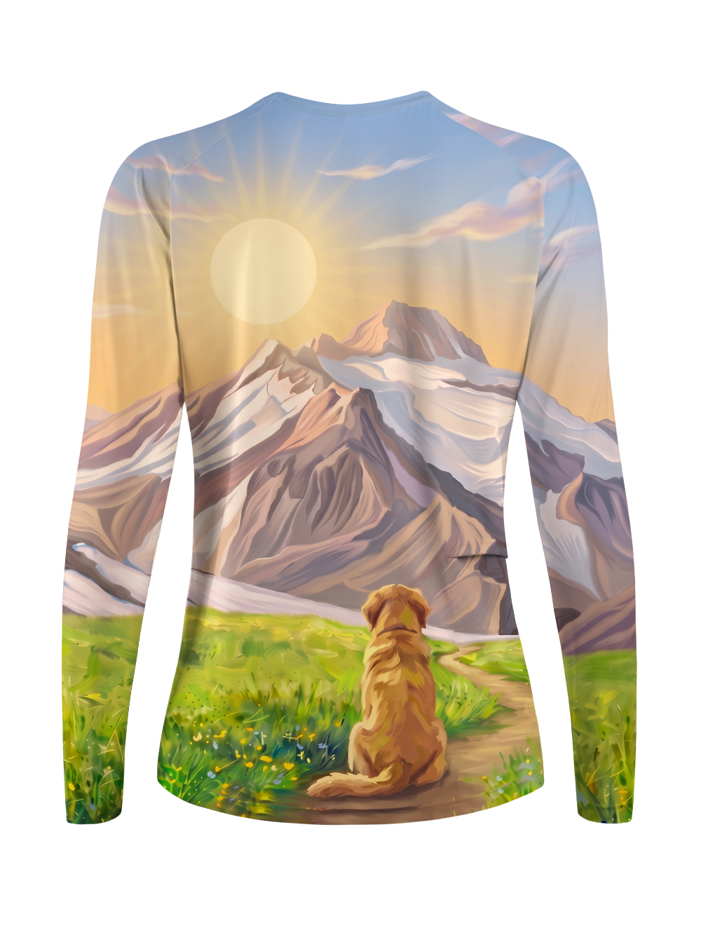 Orionride Sun And Dog Women's Quick Dry Downhill Jersey