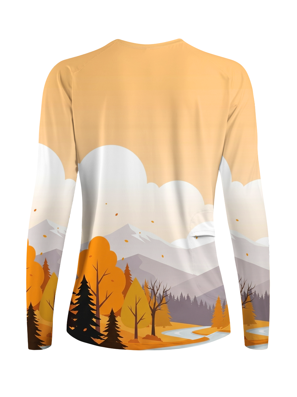 Orionride Autumn River Women's Quick Dry Downhill Jersey