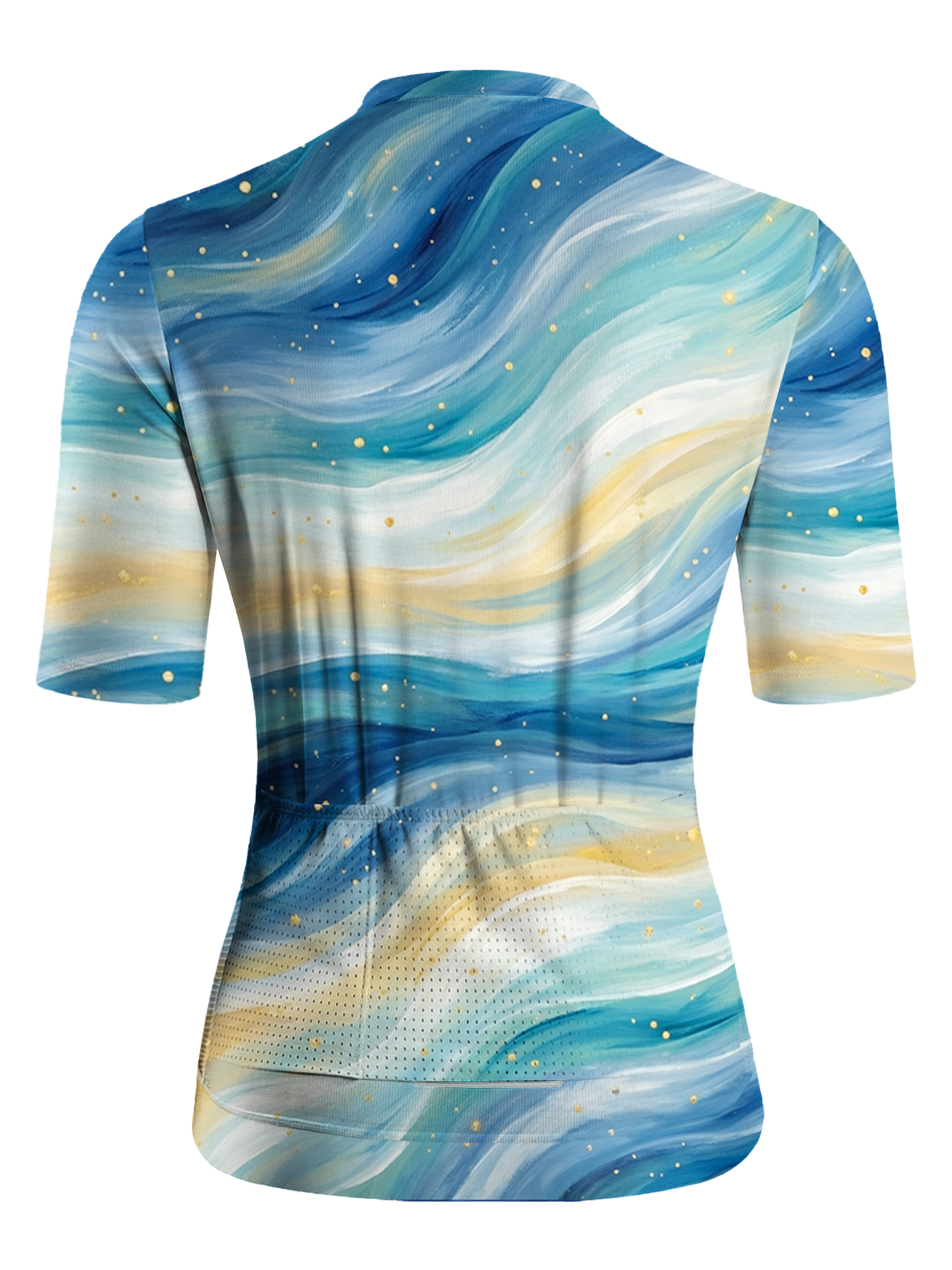 Orionride Golden Flow Short Sleeves Women's Jersey