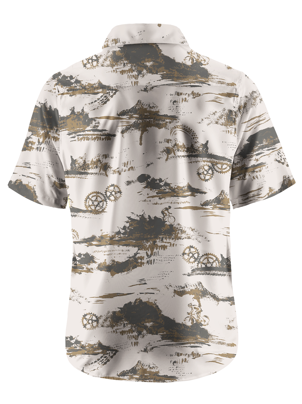 Orionride Rough Ride Zipper Pockets Ultra Lightweight Short Sleeves Gravel Shirt