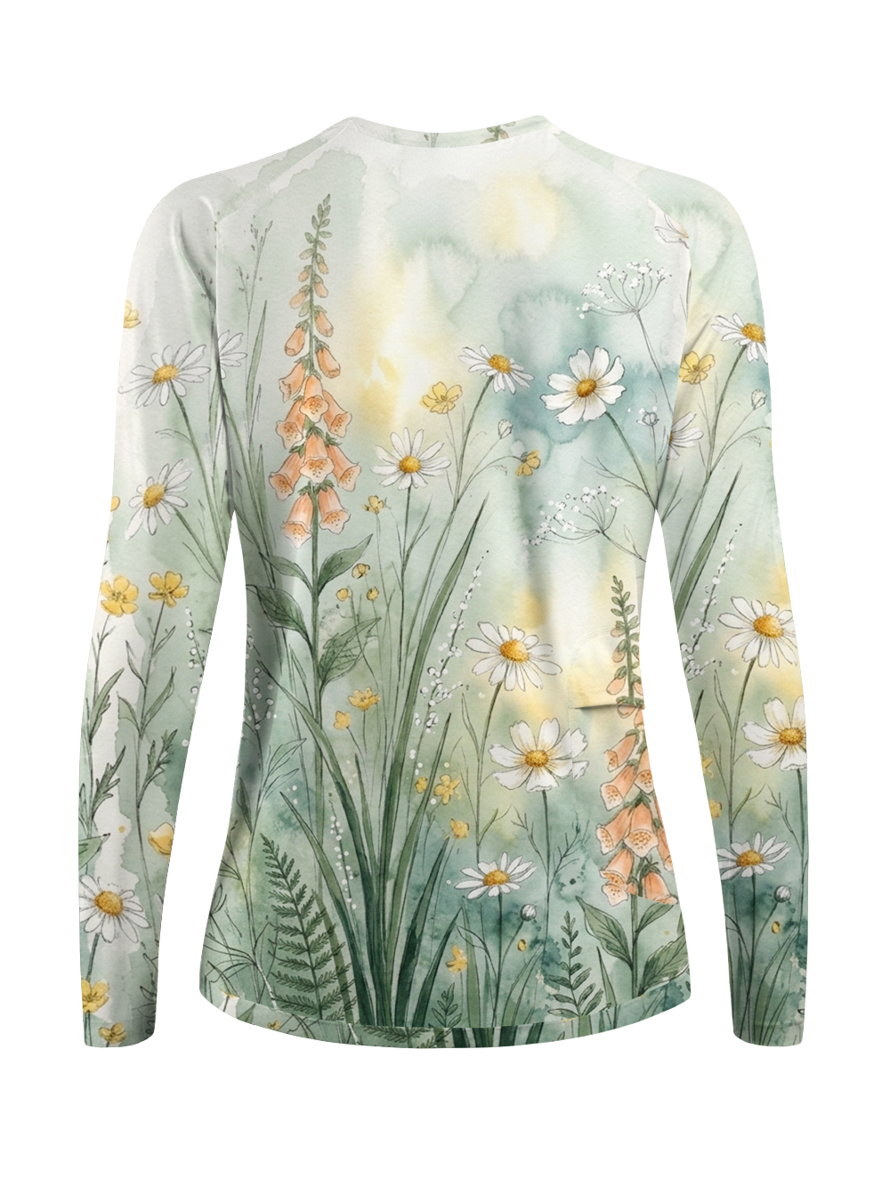 Orionride Wildflower Garden Women's Quick Dry Downhill Jersey