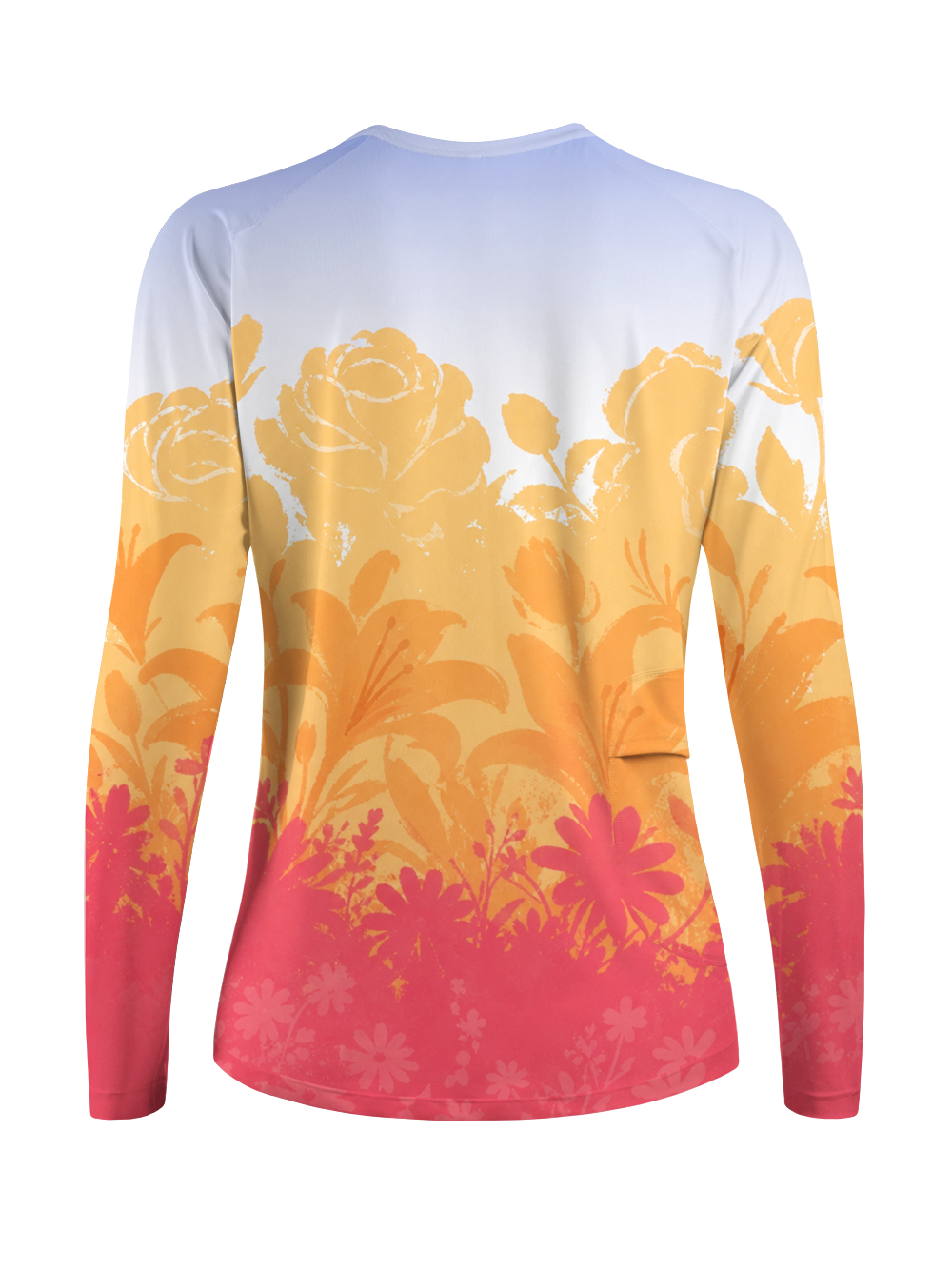 Orionride Layered Color Bloom Women's Quick Dry Downhill Jersey