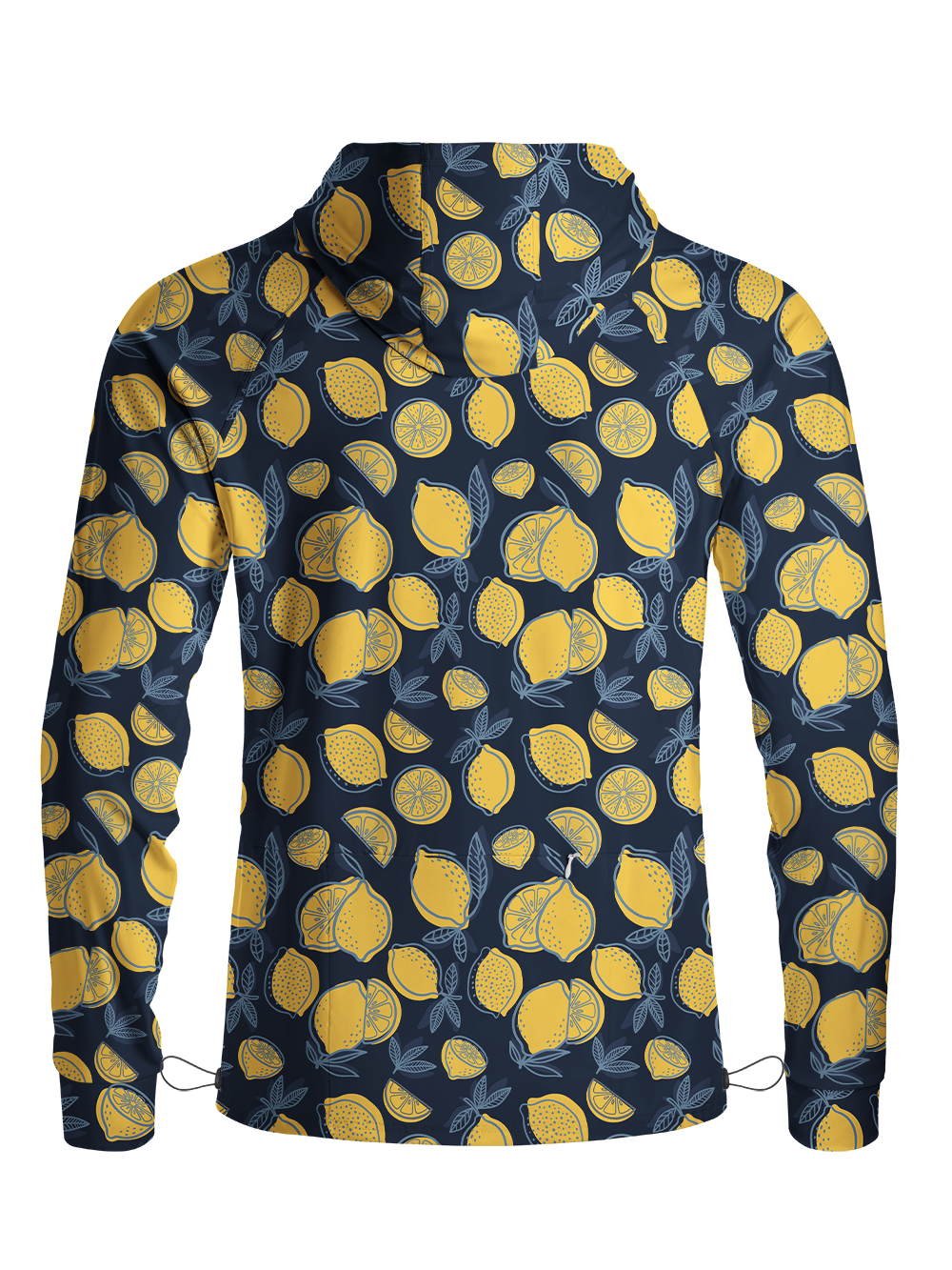 Orionride Lemon Night Long Sleeve Cycling Hoodie Shirt