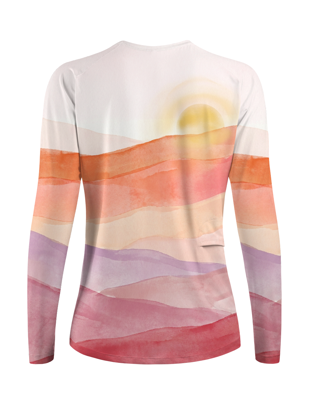 Orionride Pastel Mountain Glow Women's Quick Dry Downhill Jersey