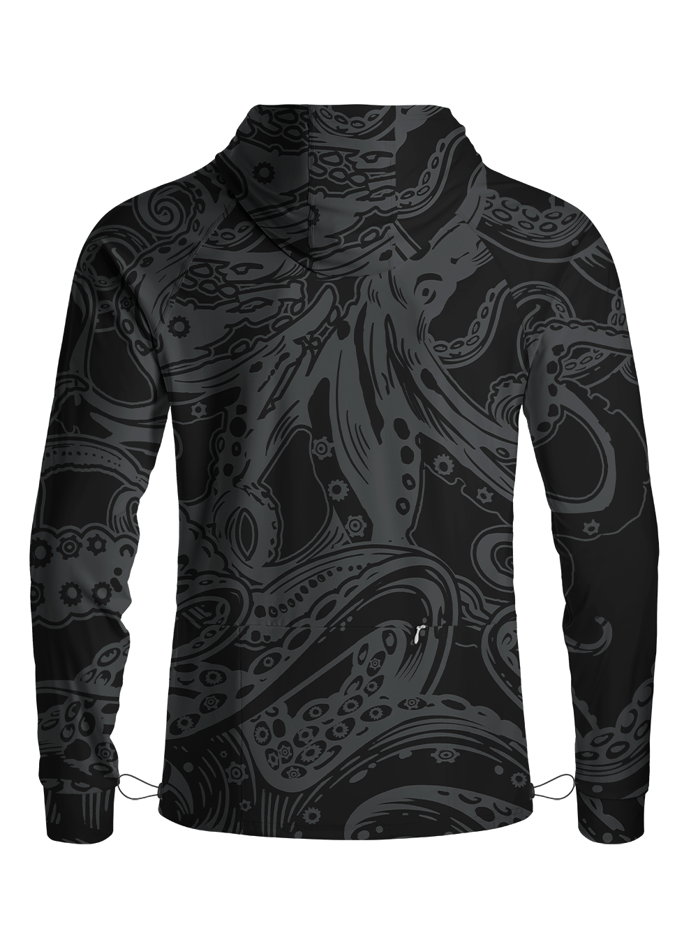 Orionride Octopus Tentacles Long Sleeve Cycling Hoodie Shirt
