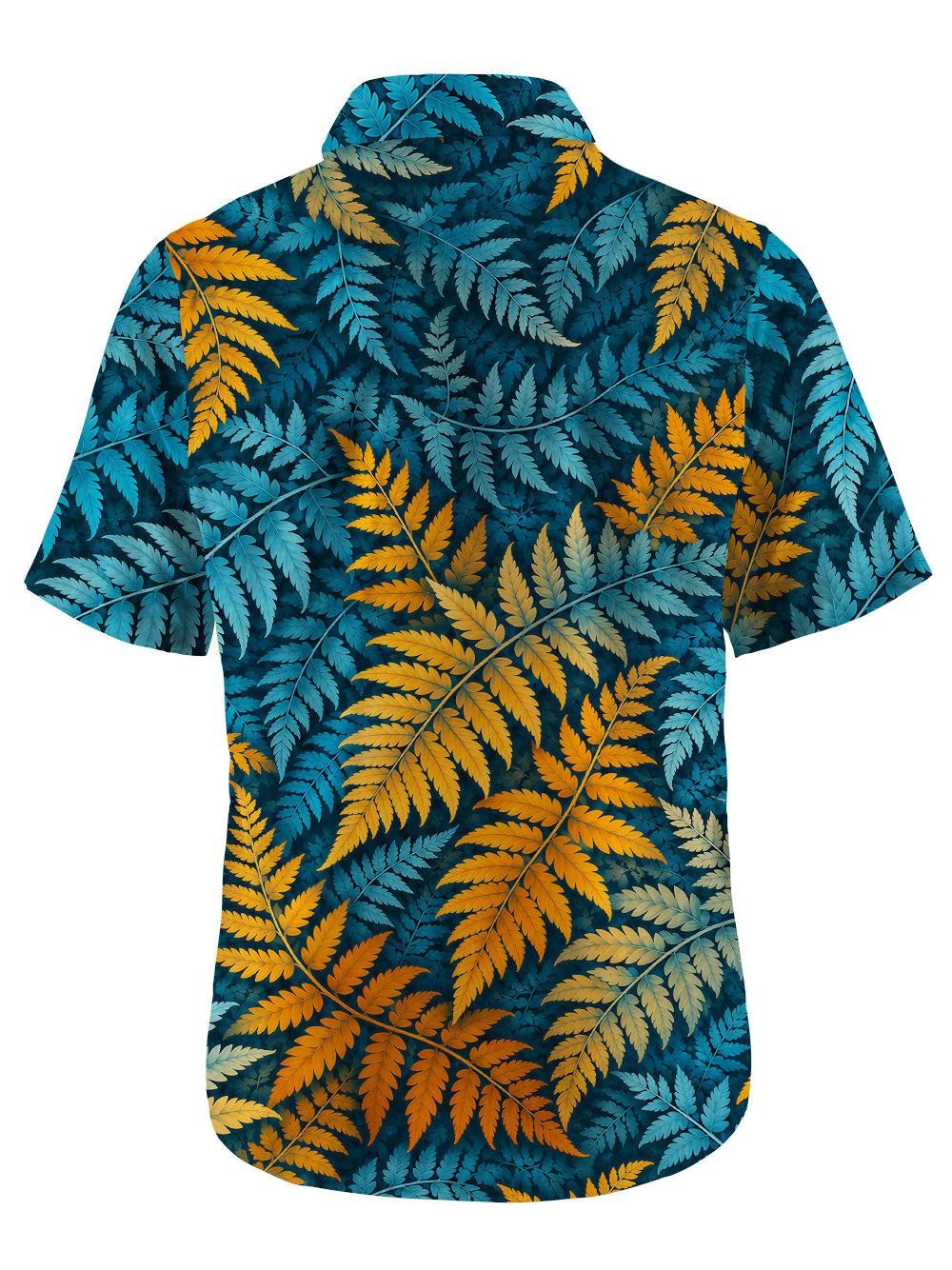Orionride Botanical Rhythm Zipper Pockets Ultra Lightweight Short Sleeves Gravel Shirt