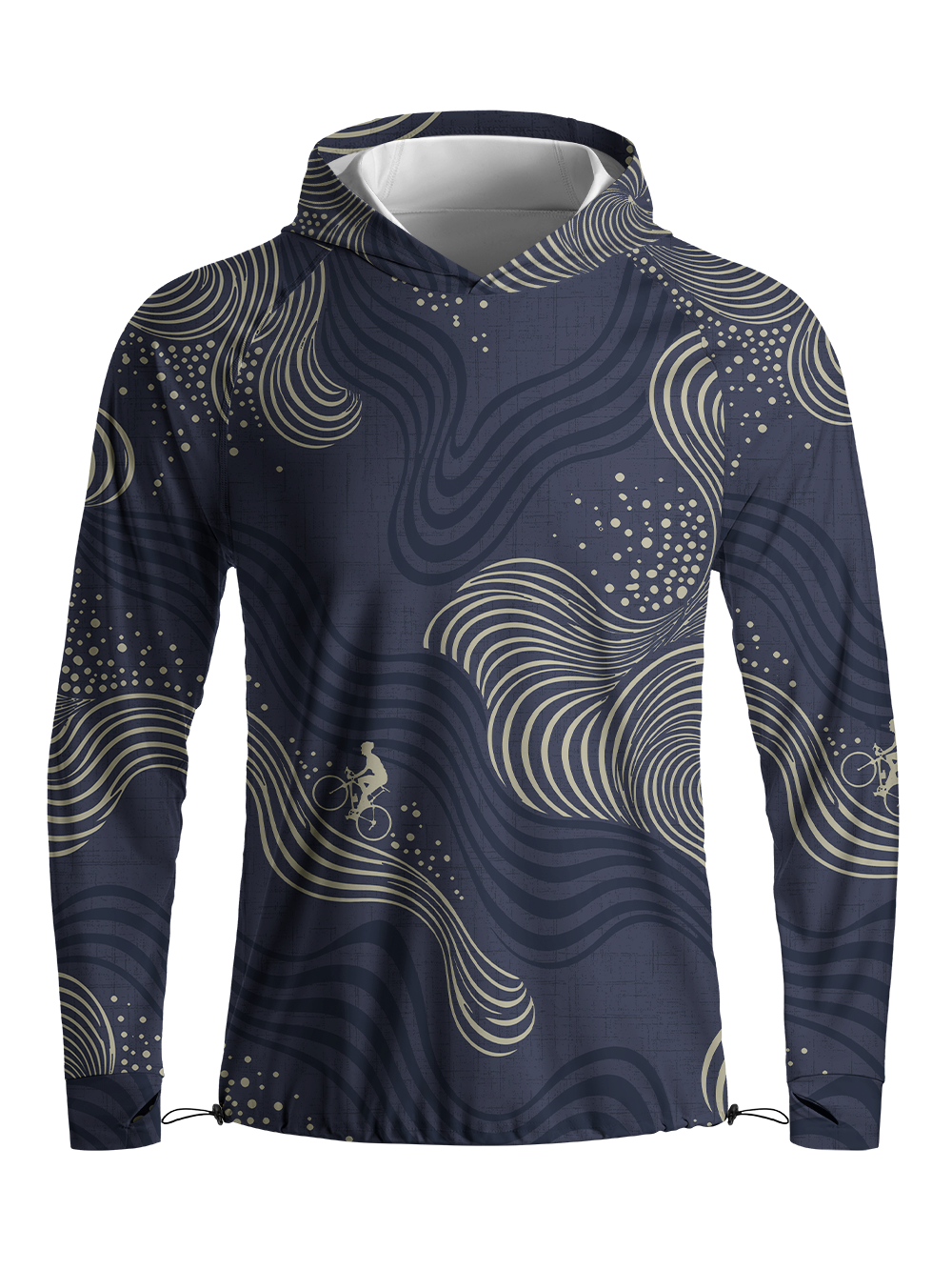 Orionride Flow State Long Sleeve Cycling Hoodie Shirt