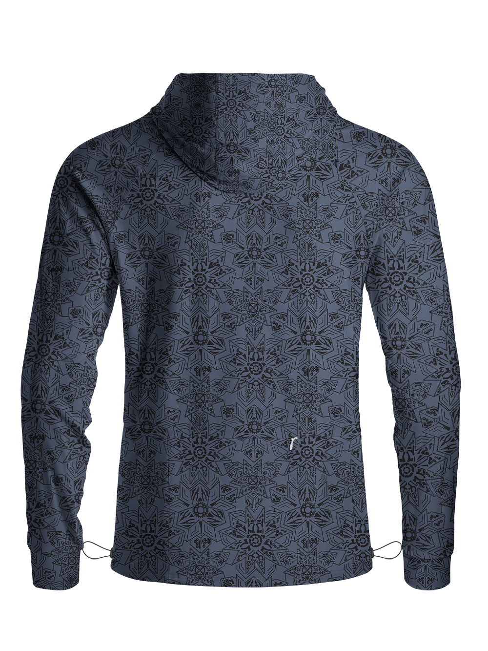 Orionride Snowflake-Shaped Parts Long Sleeve Cycling Hoodie Shirt