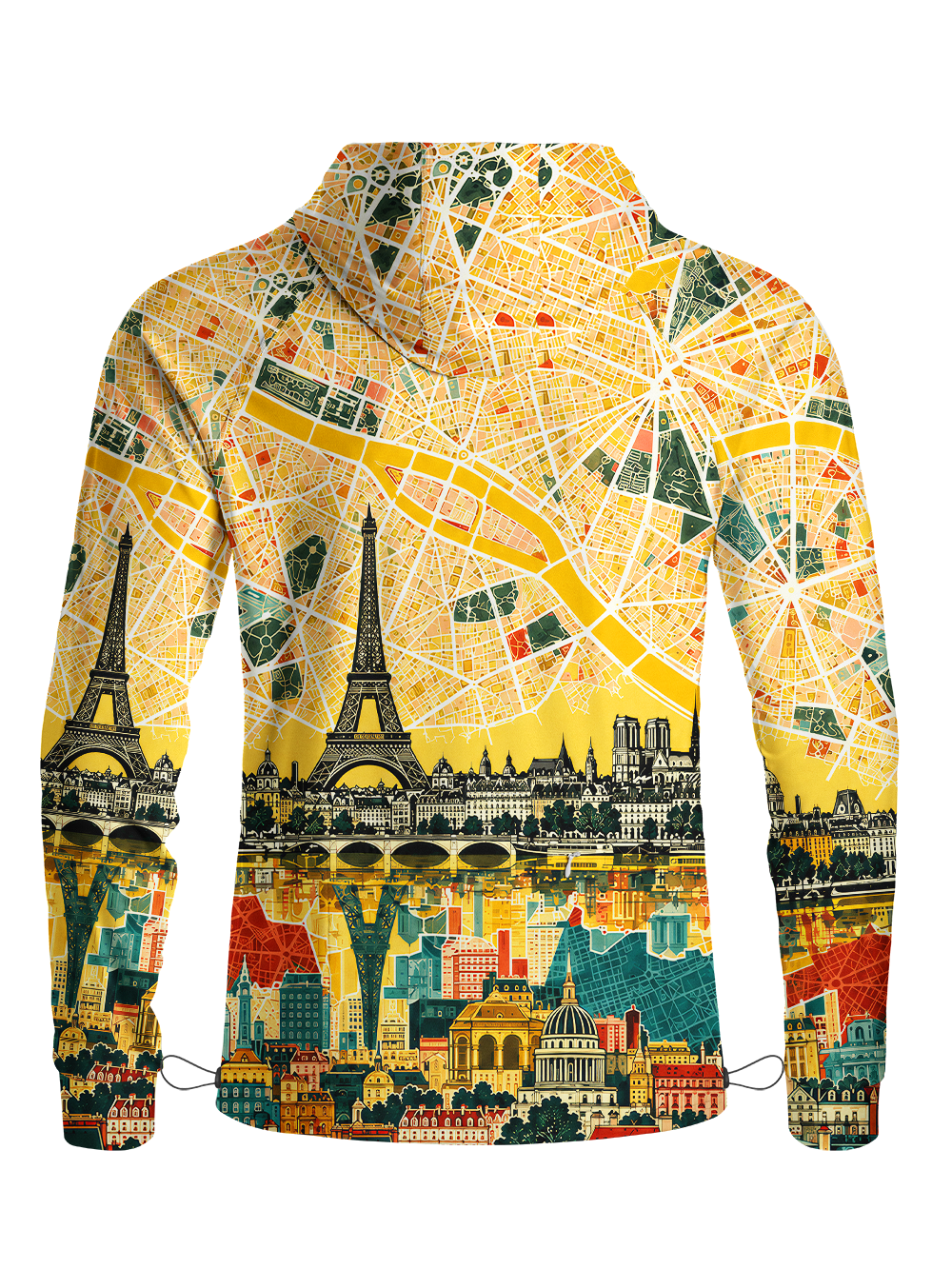 Orionride Urban Atlas Long Sleeve Cycling Hoodie Shirt