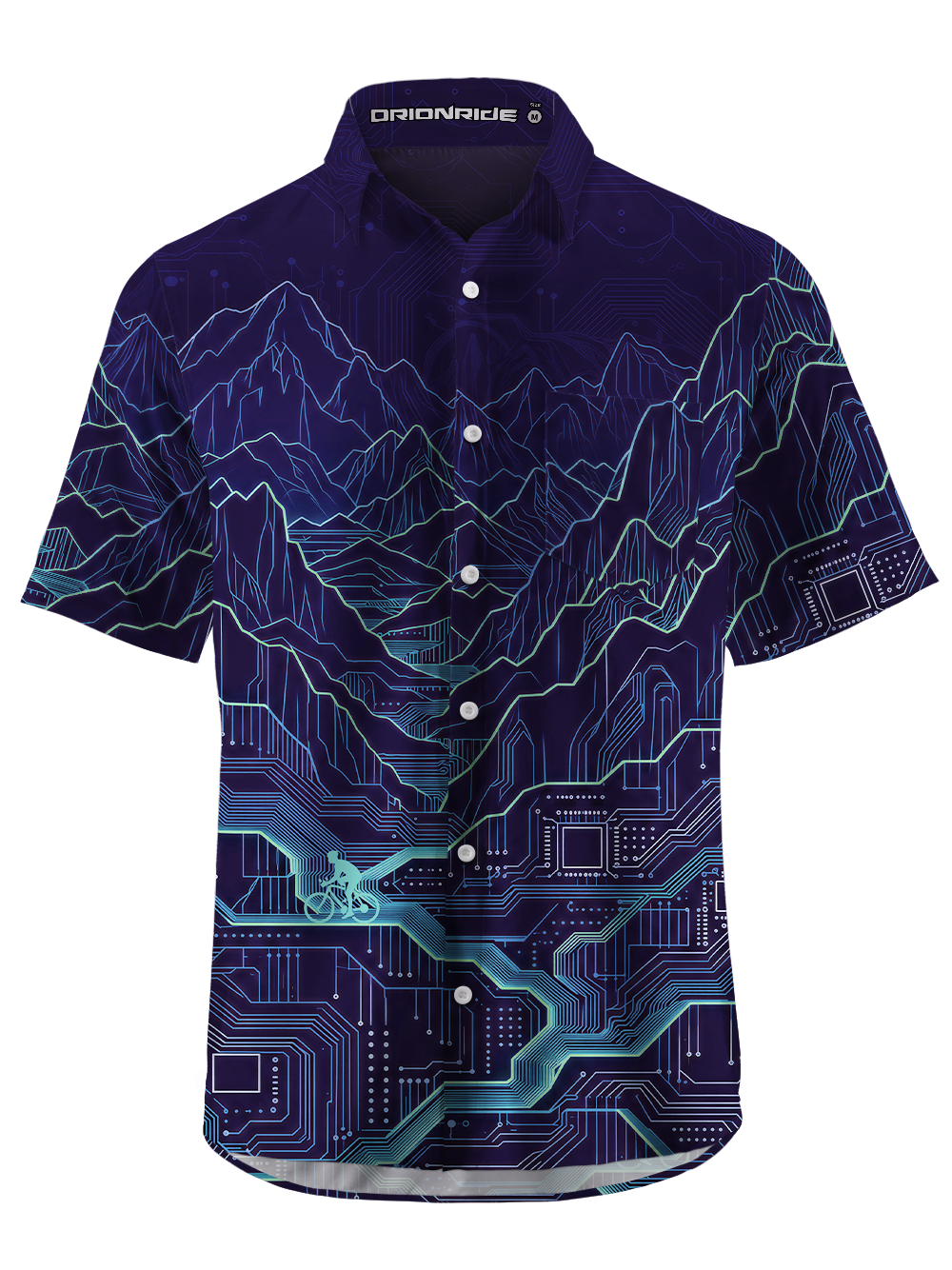 Orionride Cyber Summit Zipper Pockets Ultra Lightweight Short Sleeves Gravel Shirt