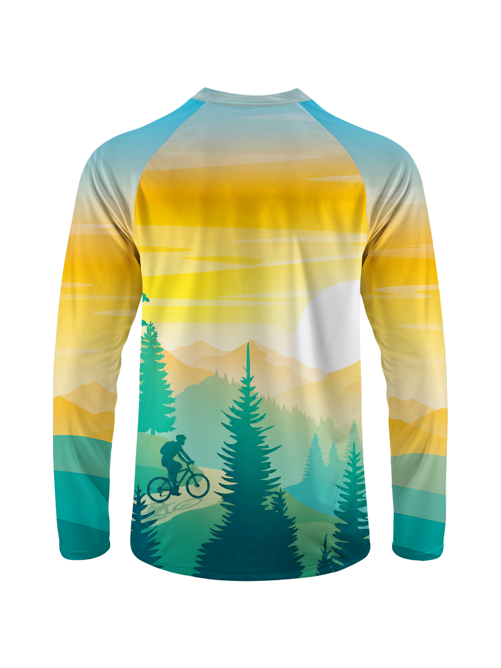 Orionride Horizon Gradient Majesty Long Sleeve Downhill Jersey