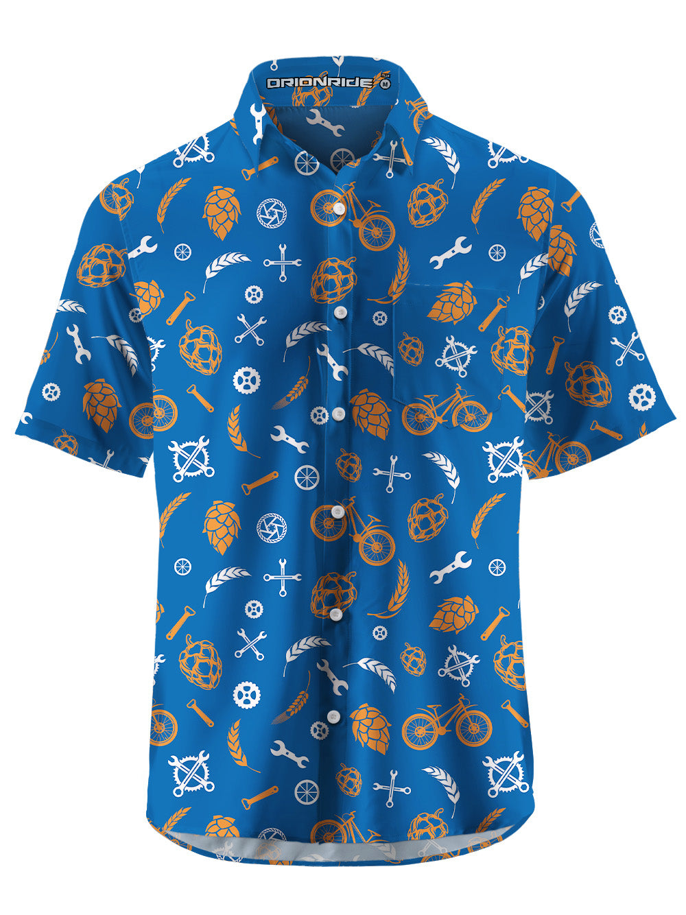 Orionride The Aroma Of Beer Ultra Lightweight Short Sleeves Hawaiian shirt
